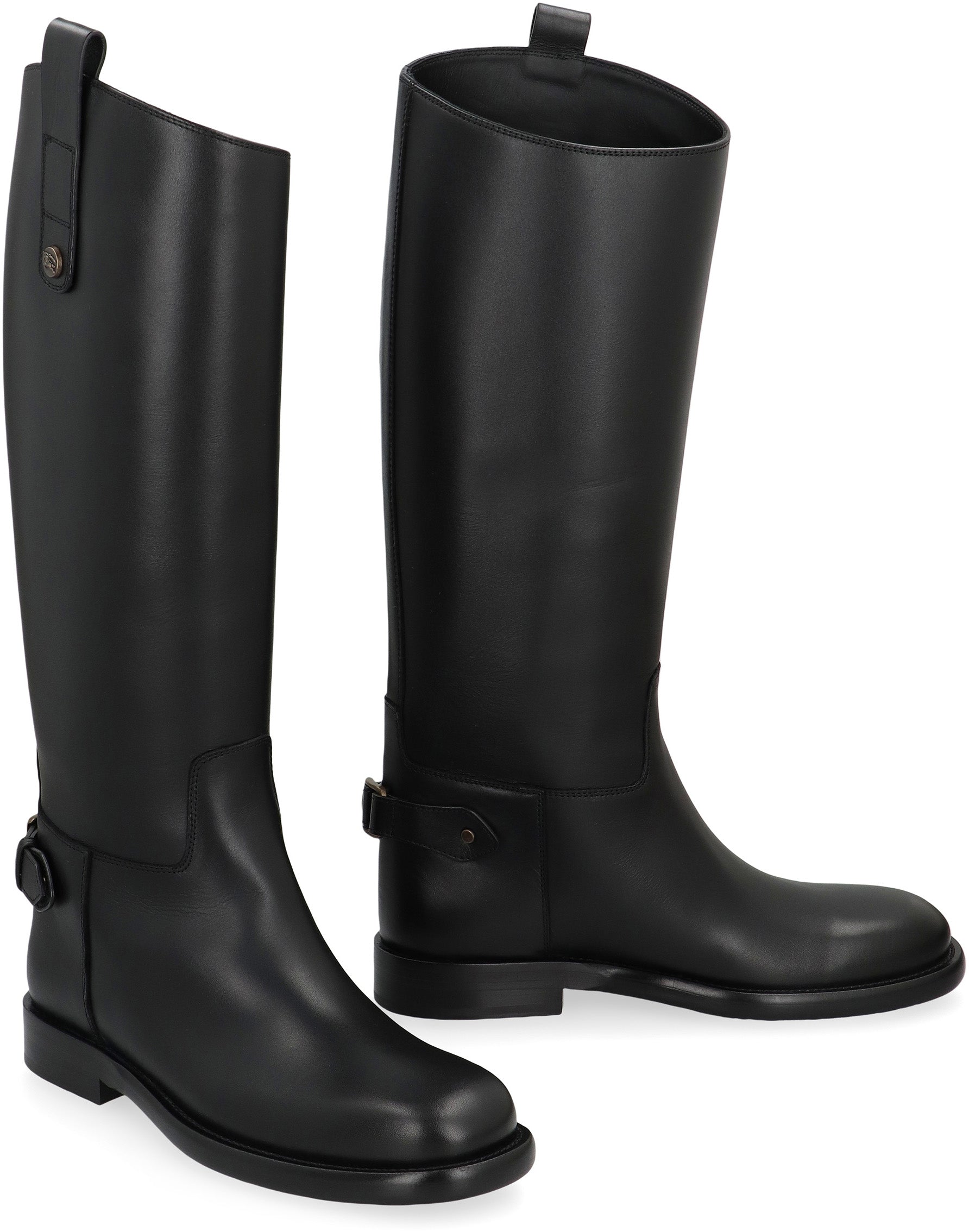 Cavalier boots in leather