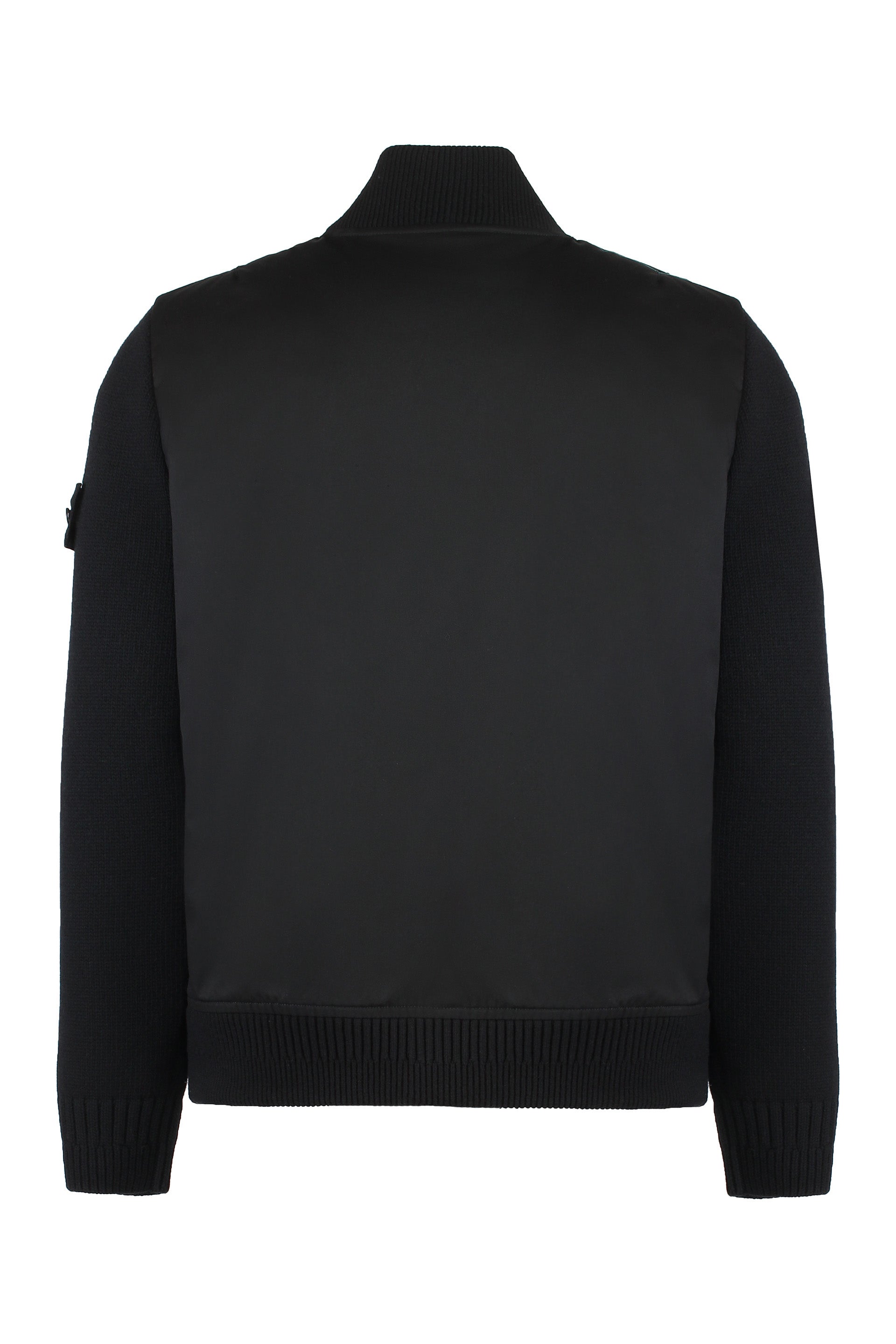Wool bomber jacket