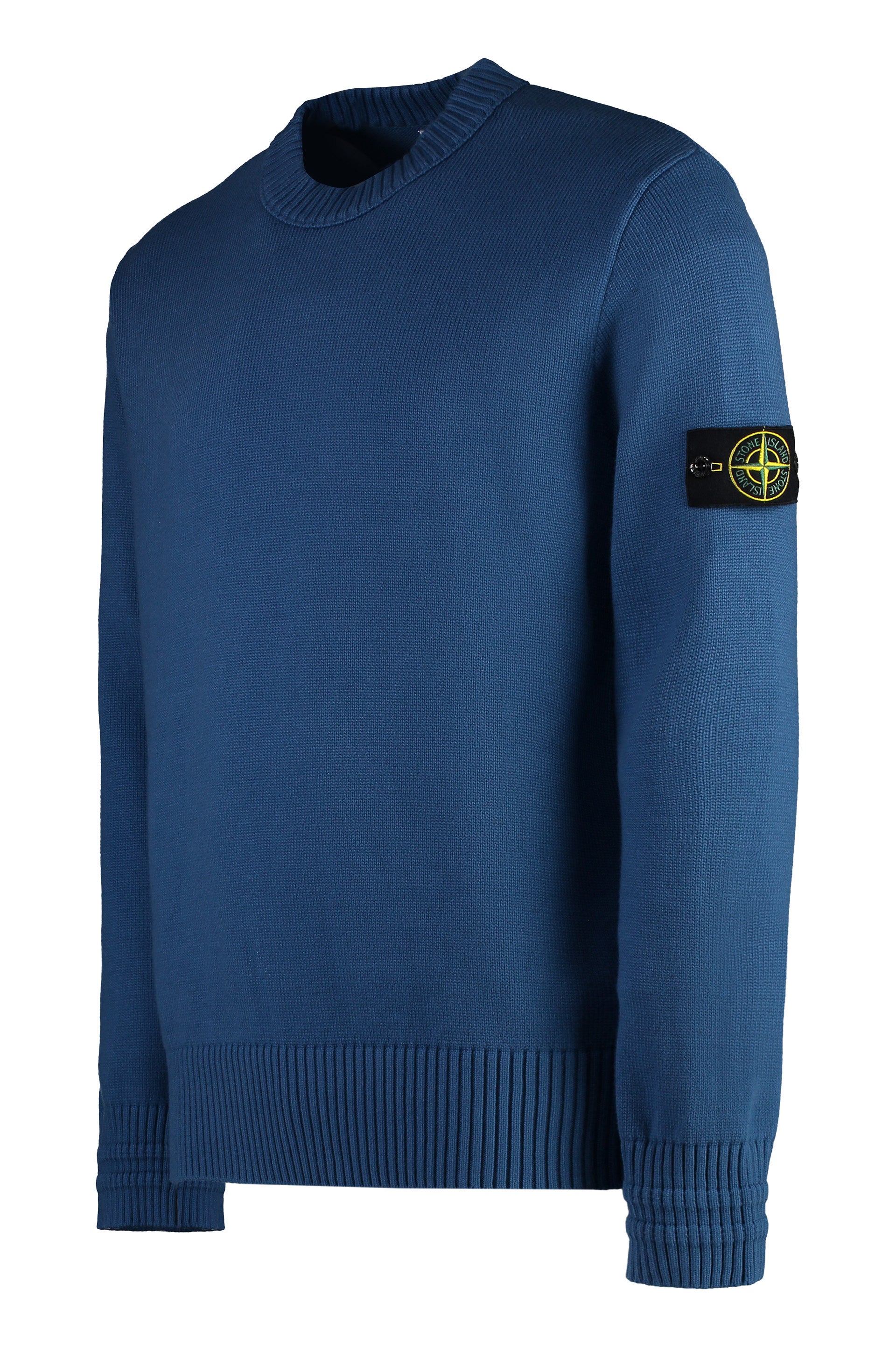 Cotton crew-neck sweater