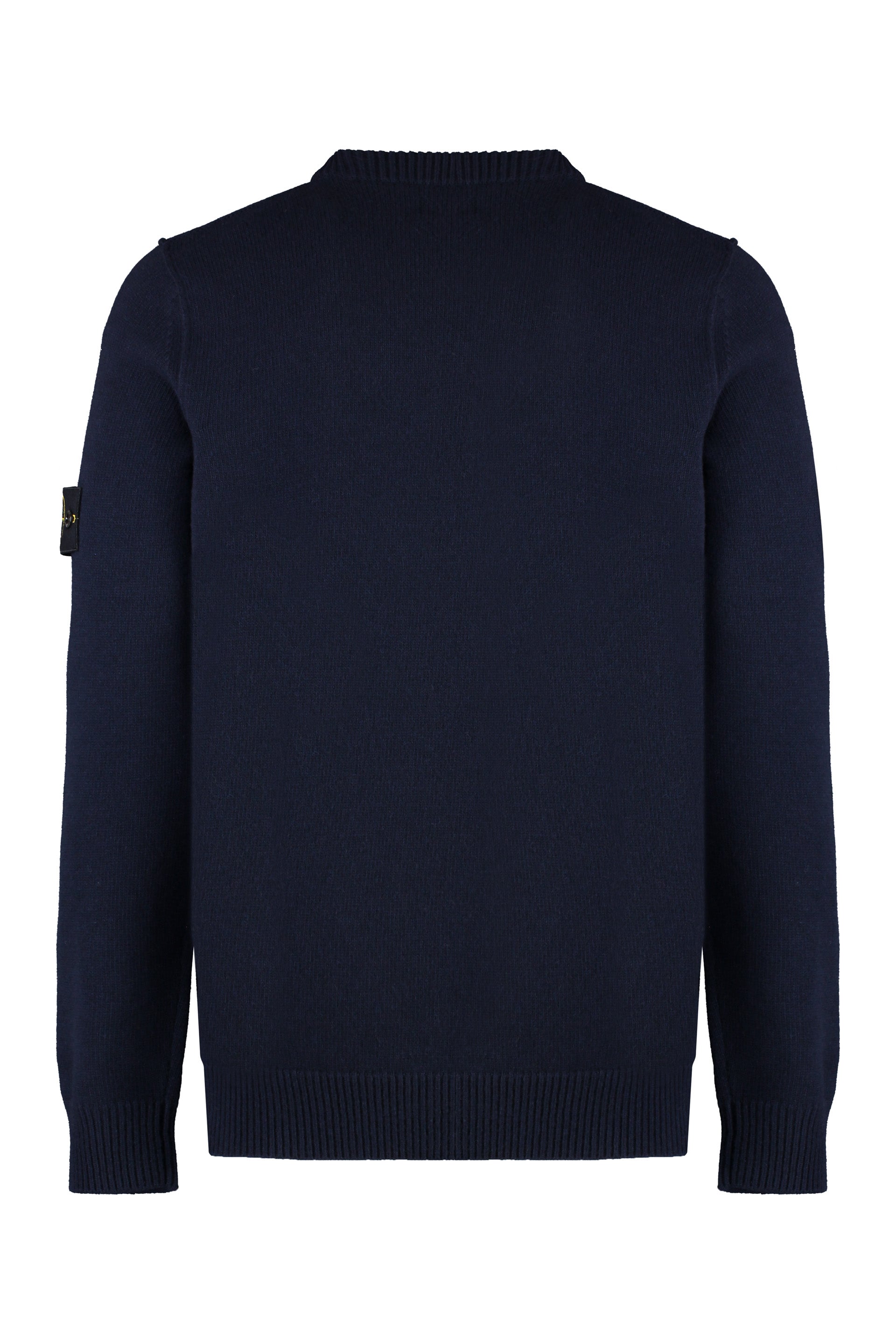 Wool-blend crew-neck sweater