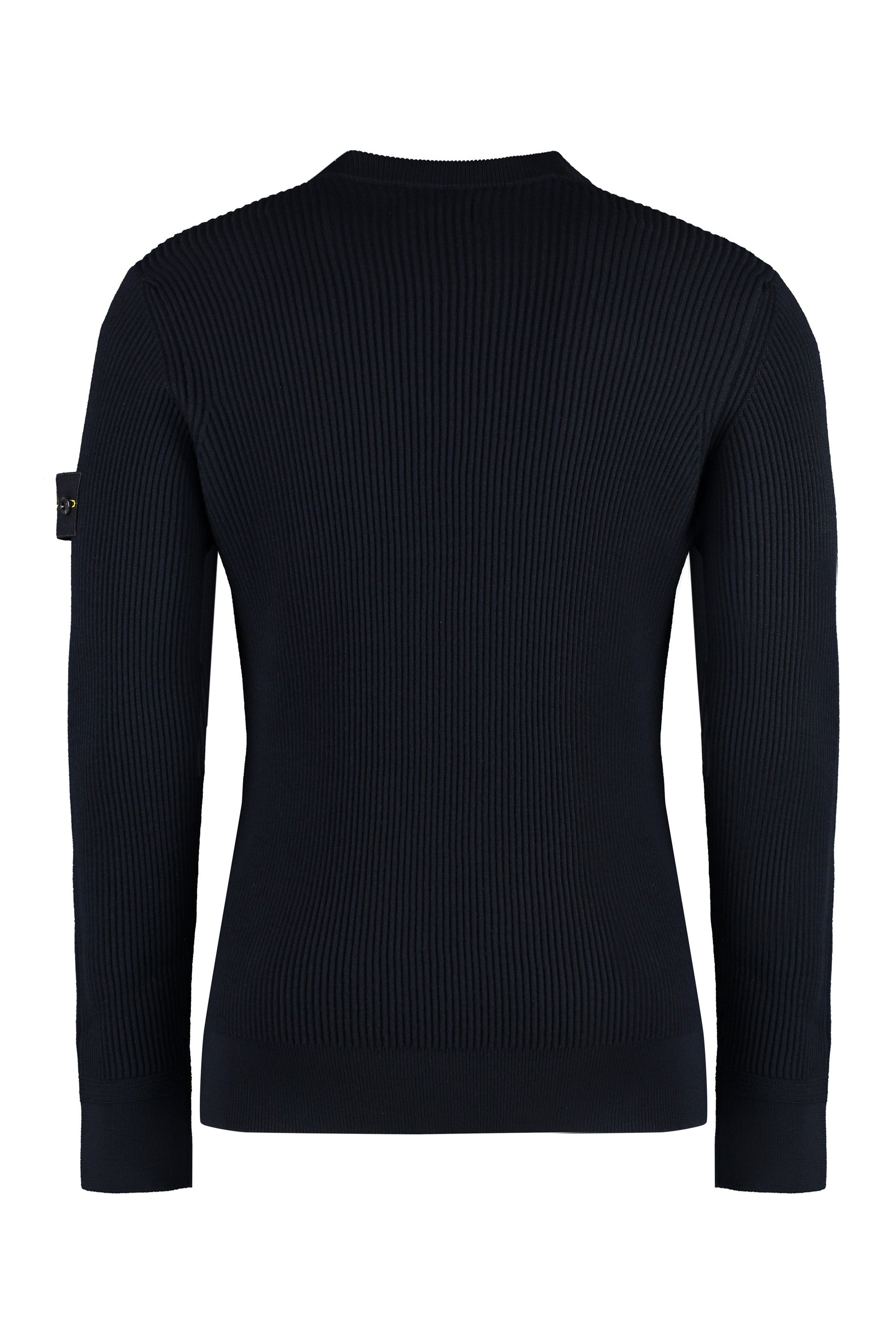 virgin wool crew-neck sweater