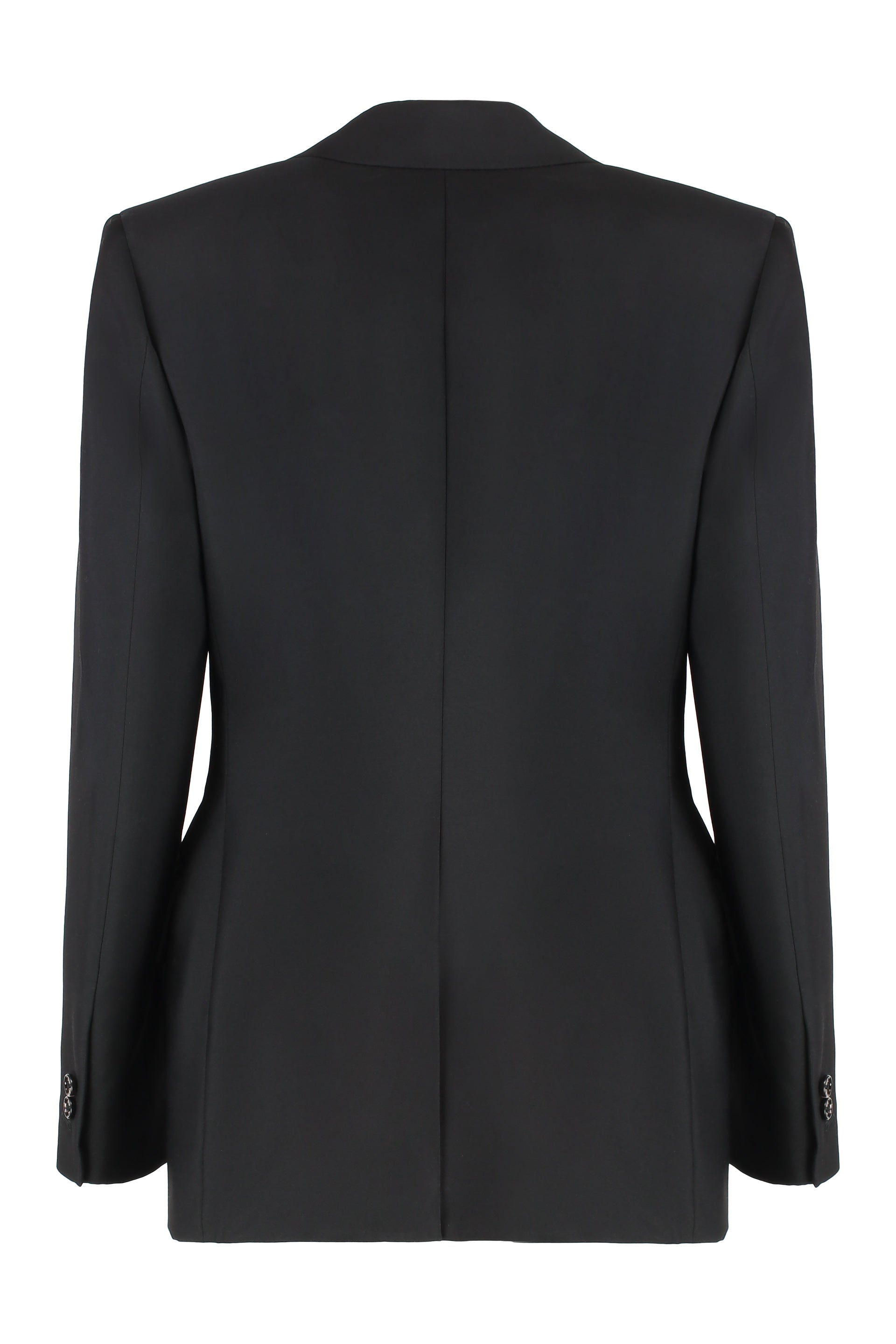 Stretch wool blazer