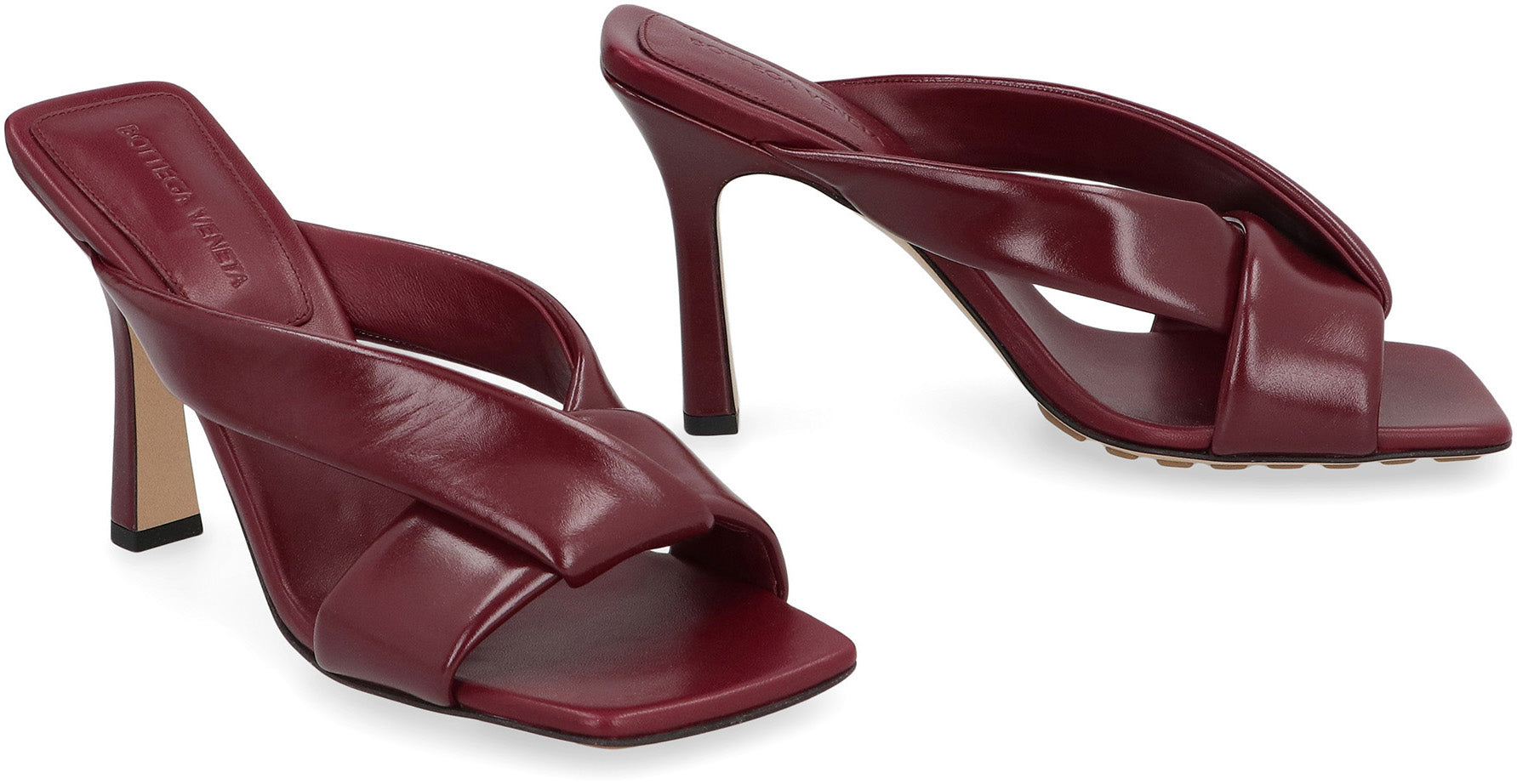 Riva leather mules
