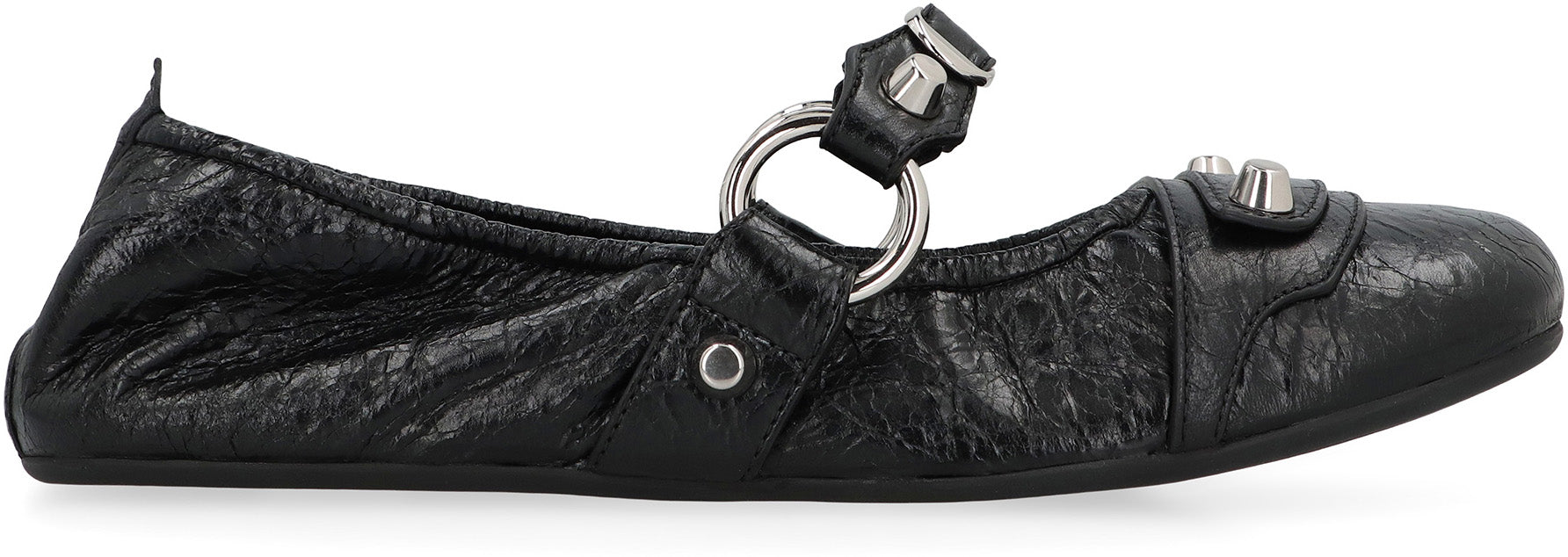 City Leather ballet flats