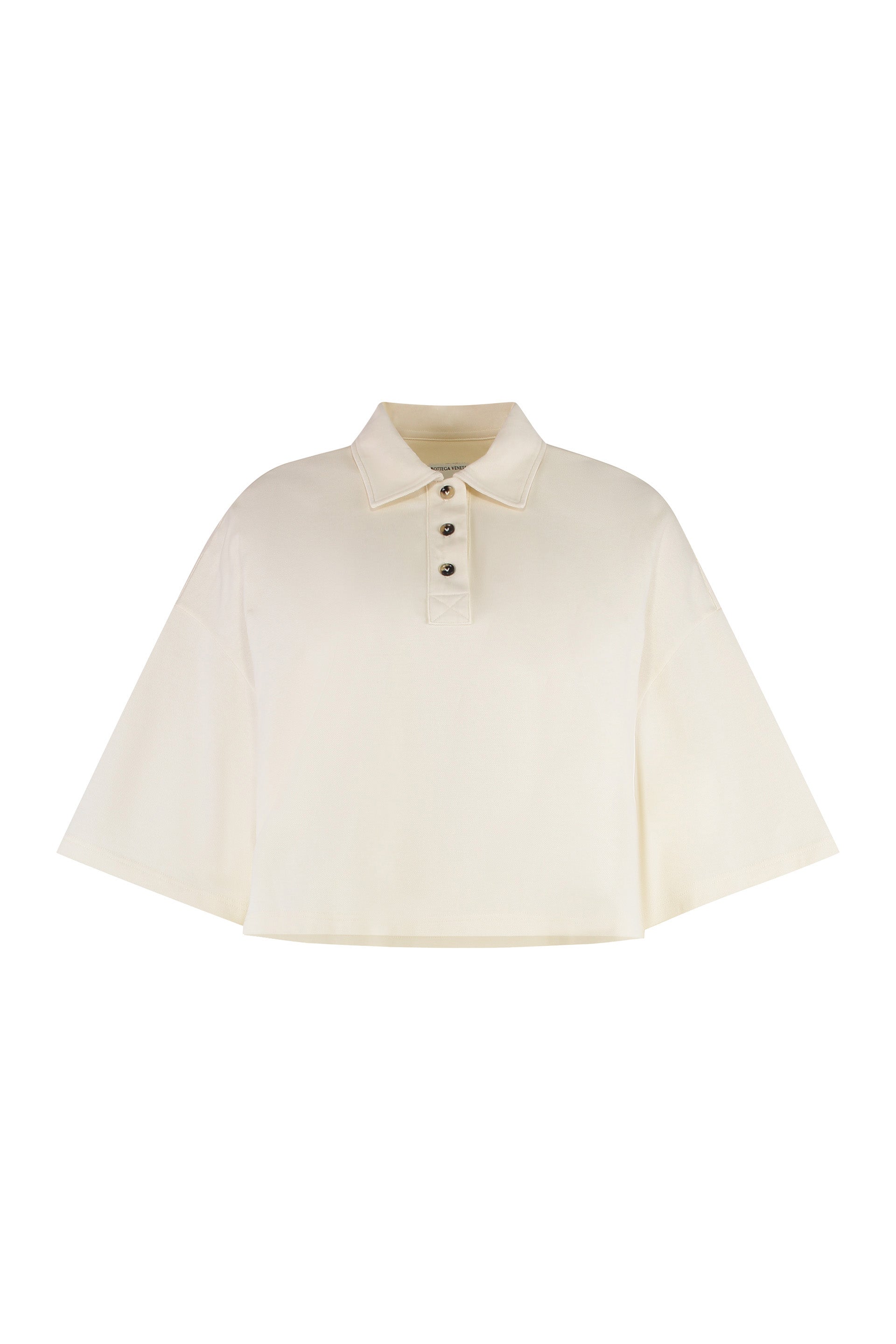 Cotton piqué polo shirt