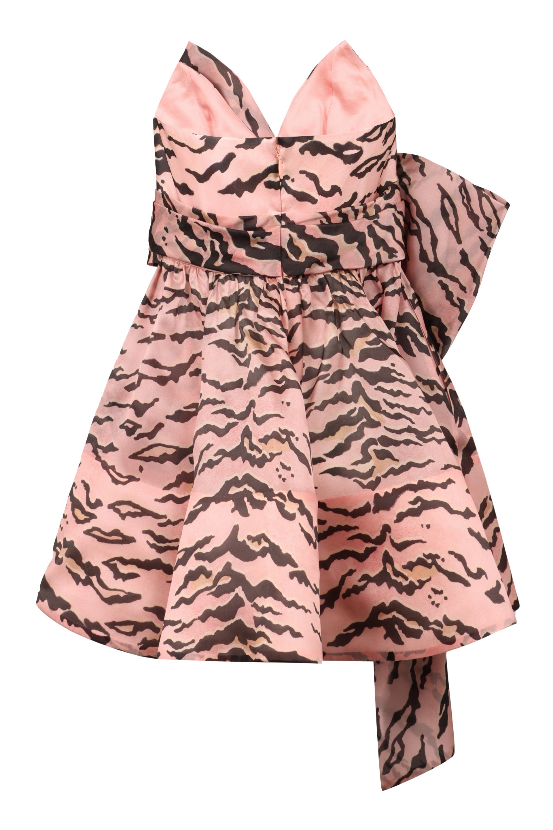 Matchmaker silk mini dress