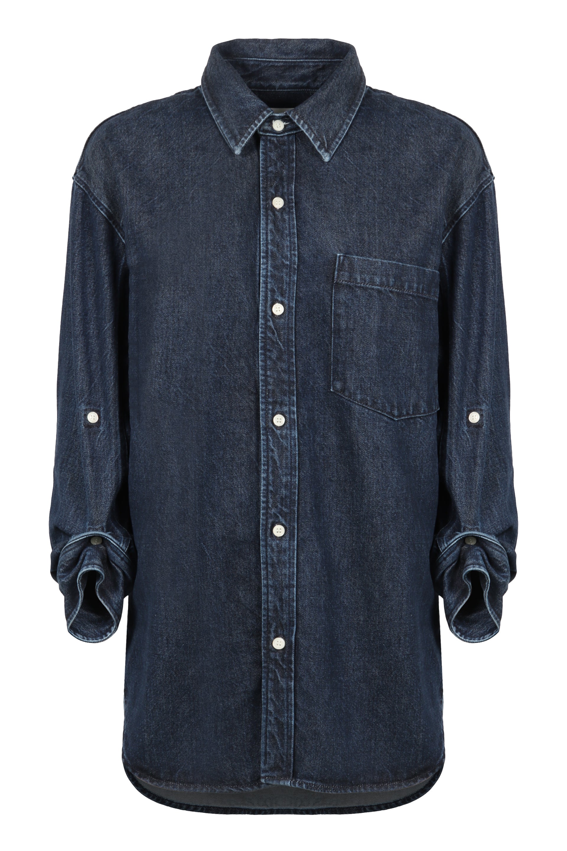 Kayla denim shirt