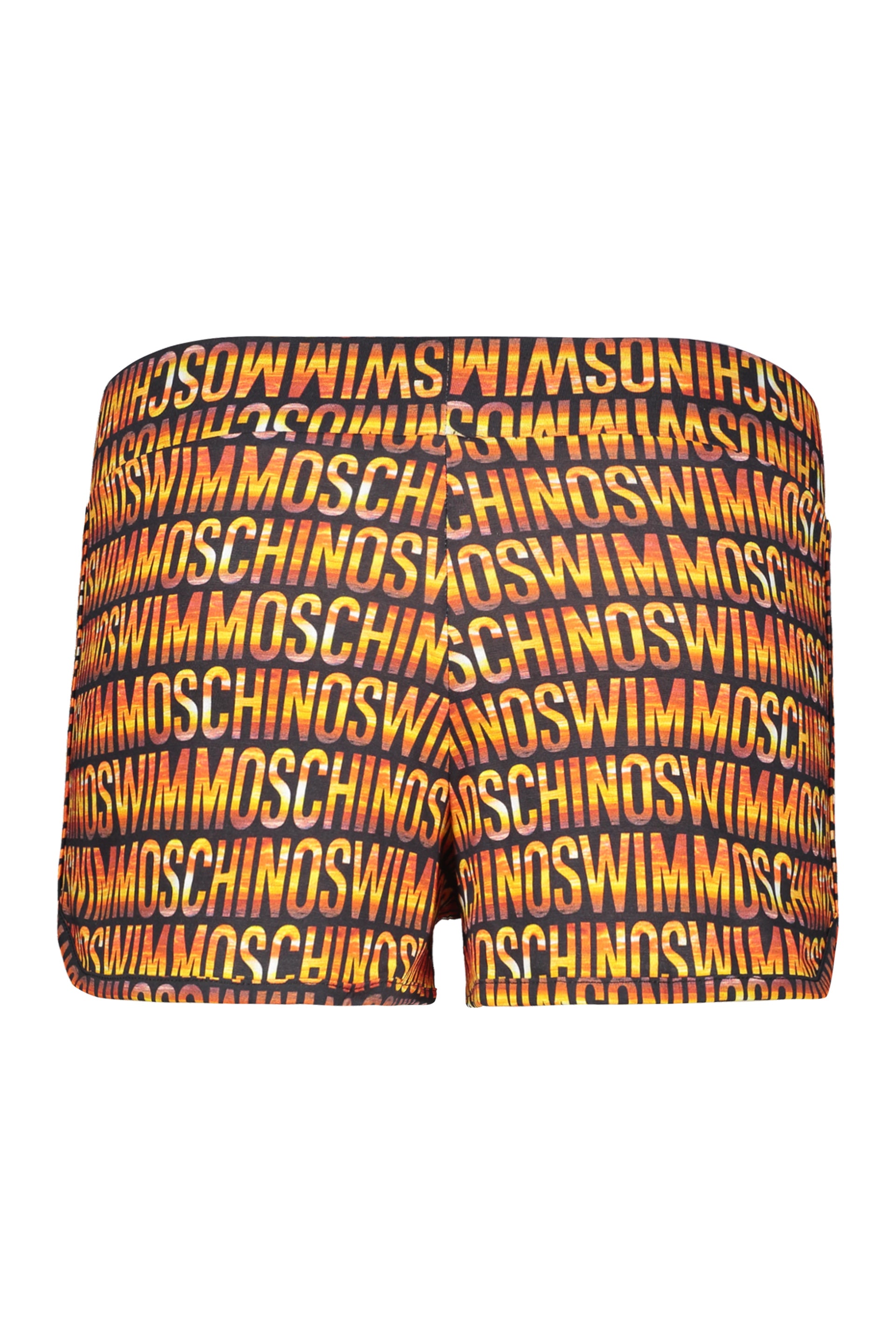 Logo print shorts