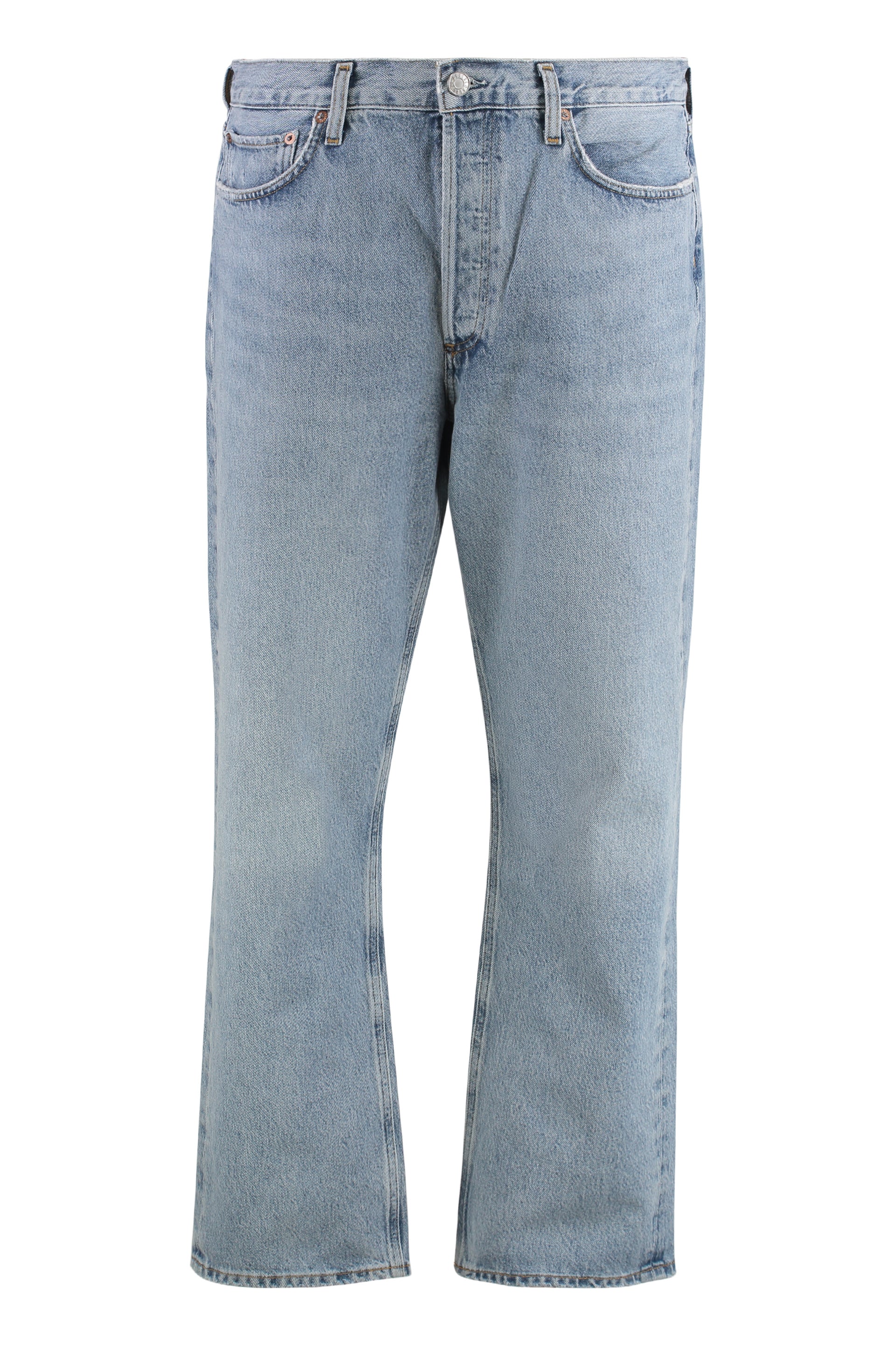 90's 5-pocket straight-leg jeans