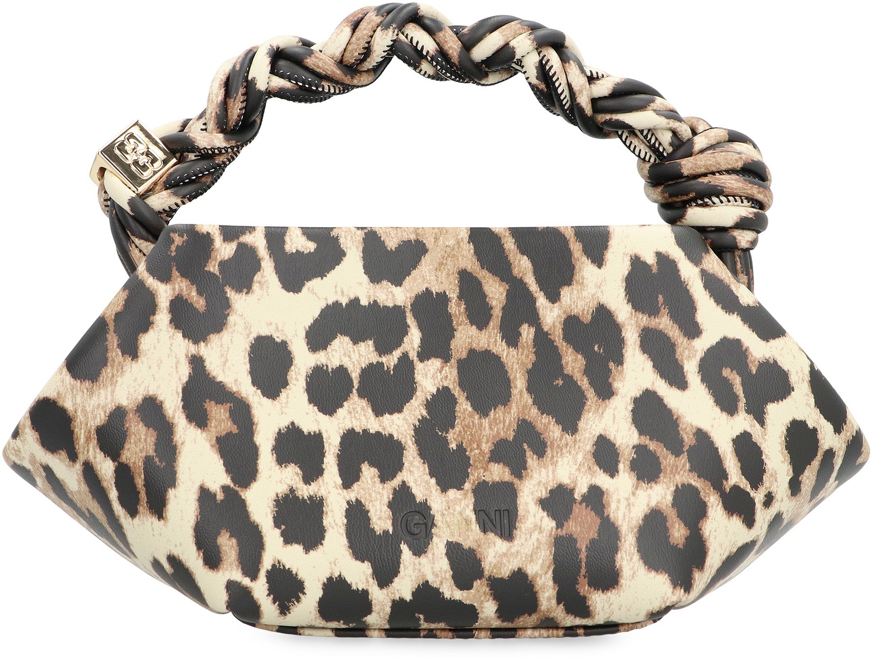 GANNI Bou piccola Faux leather mini hand bag