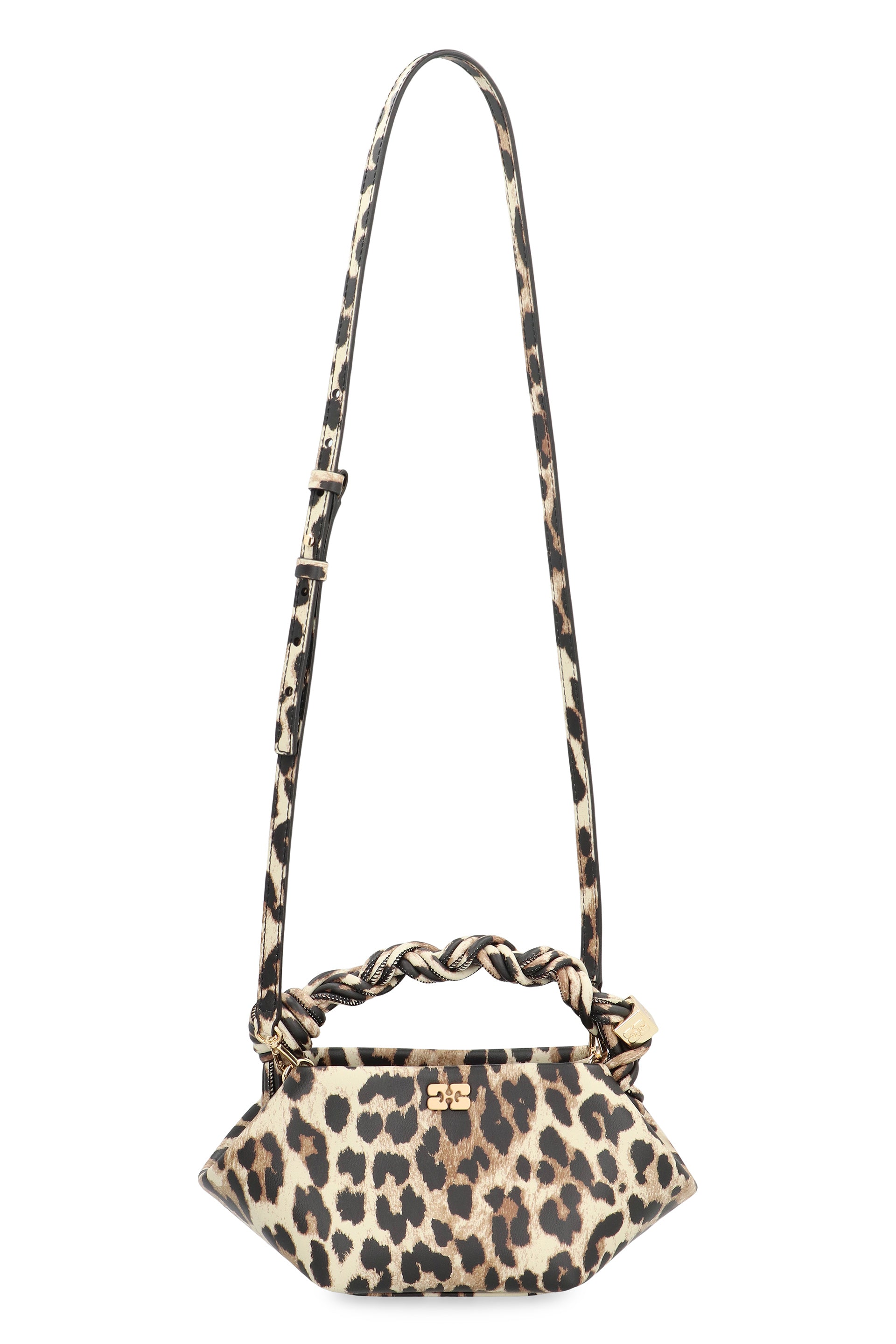 GANNI Bou piccola Faux leather mini hand bag