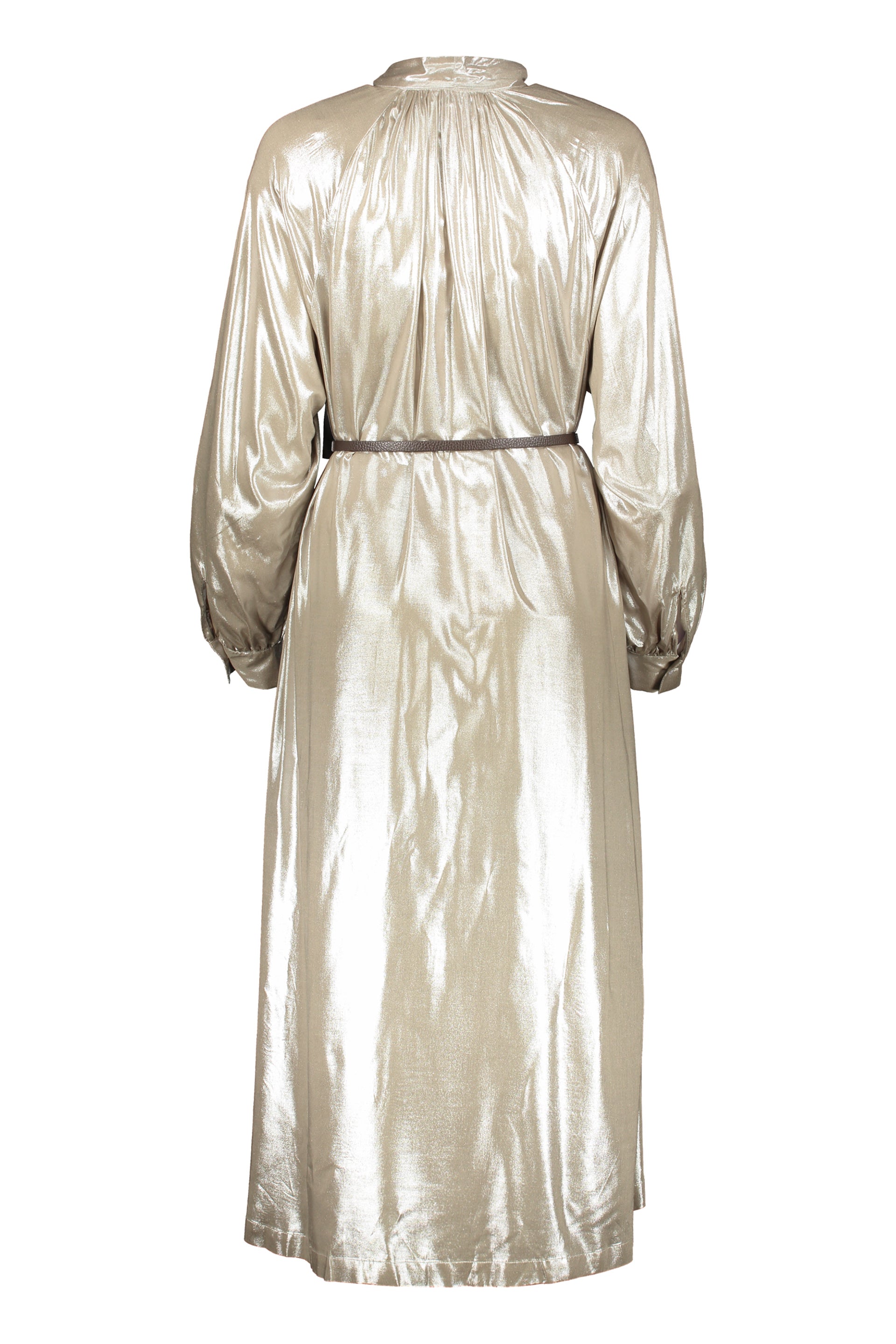Belted waist dress
