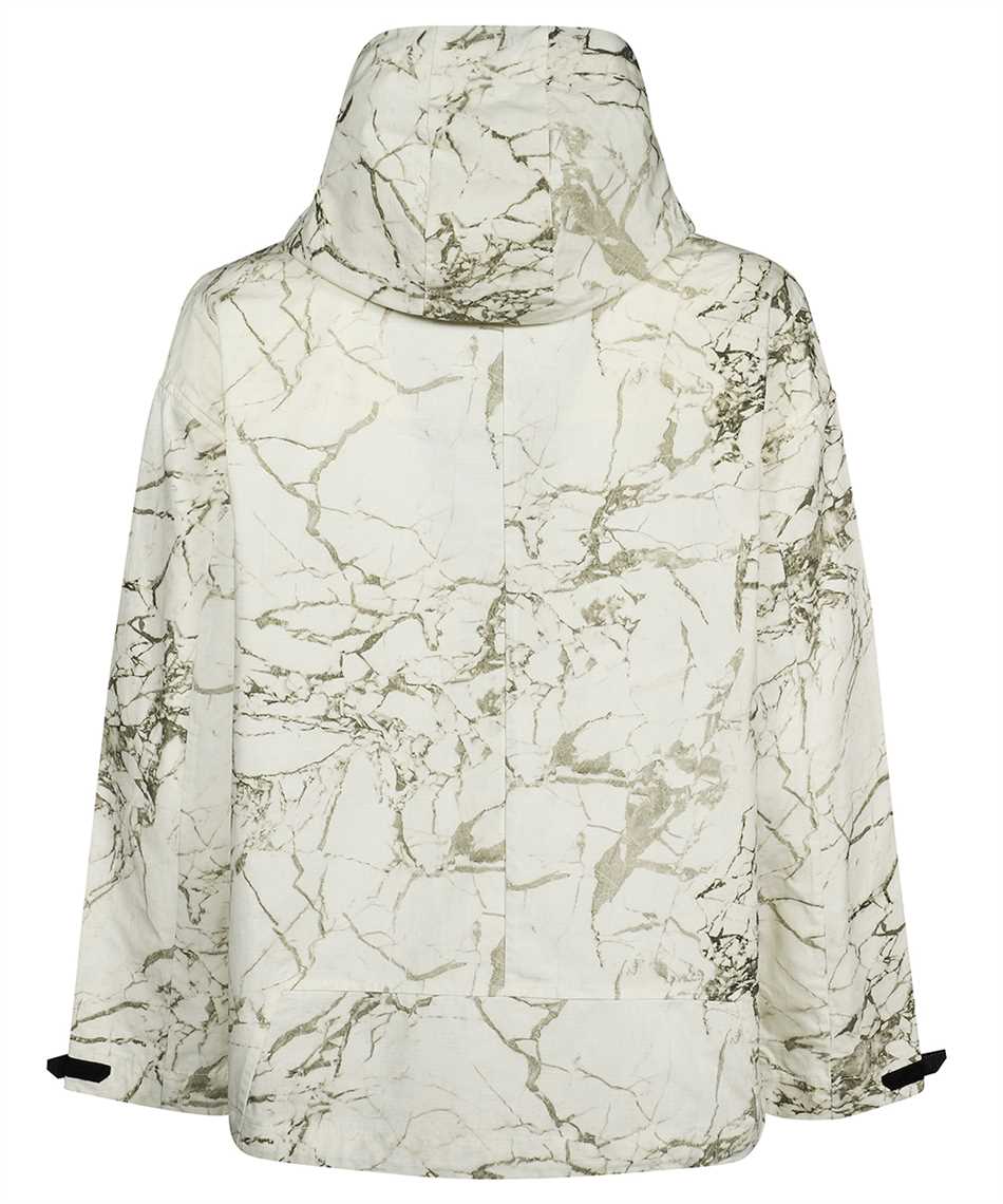 Hooded cotton jacket