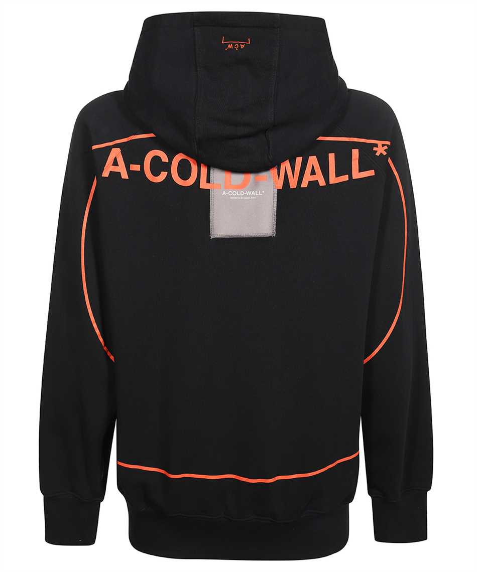 Full zip cotton hoodie