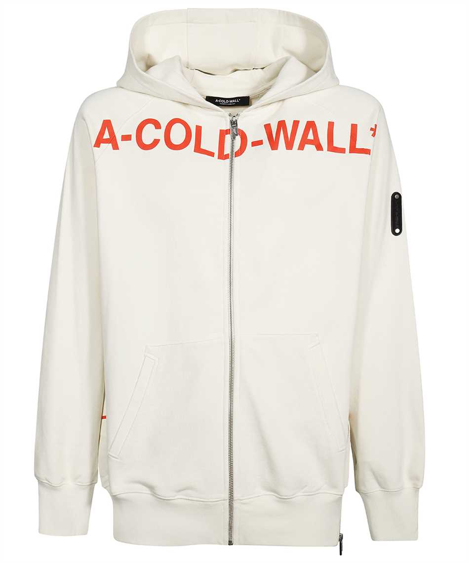 Full zip cotton hoodie