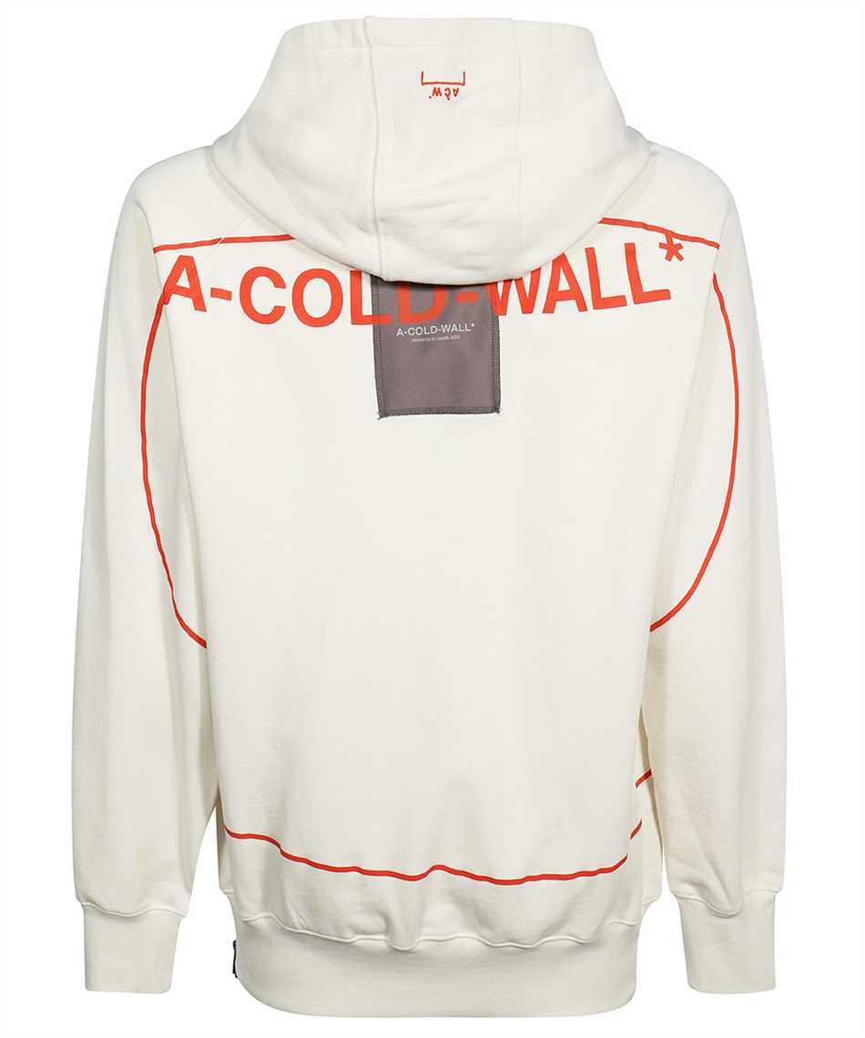 Full zip cotton hoodie
