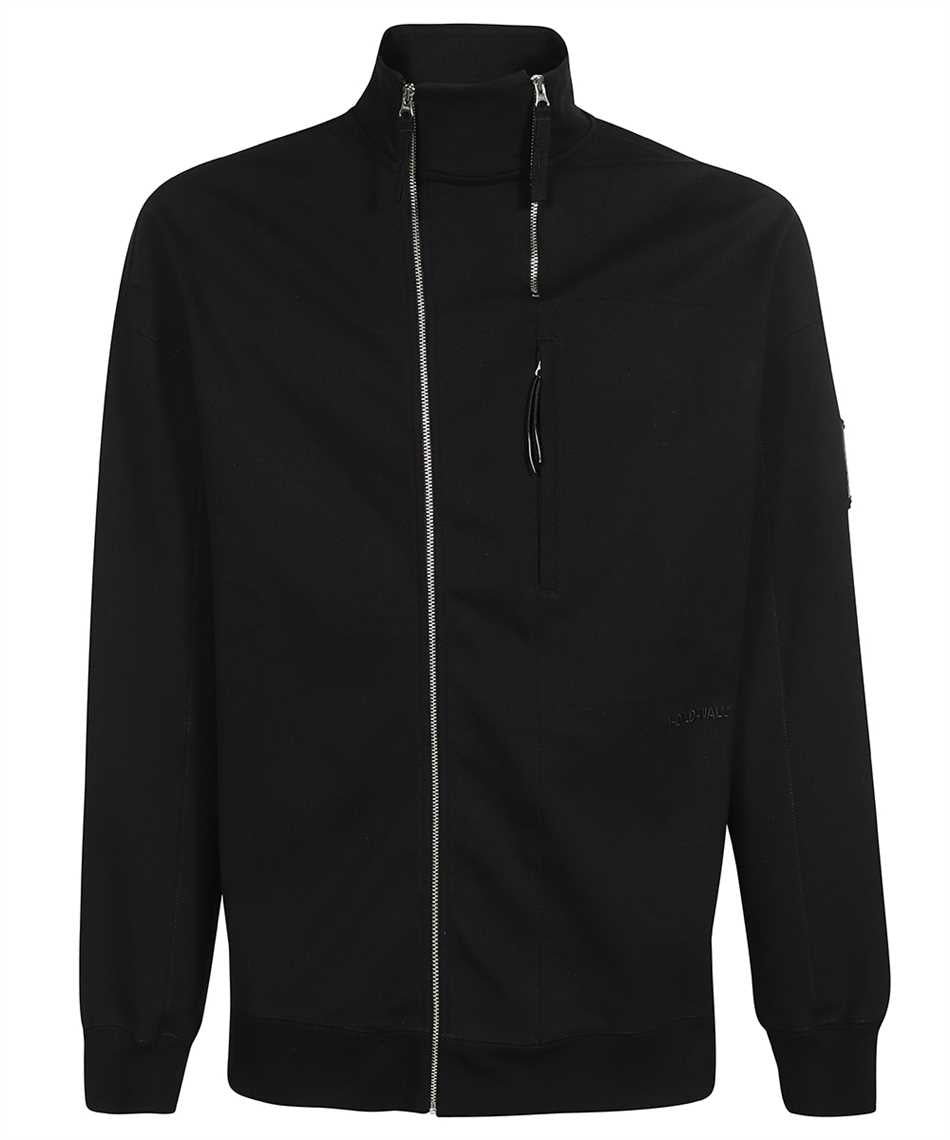 Full zip cotton hoodie
