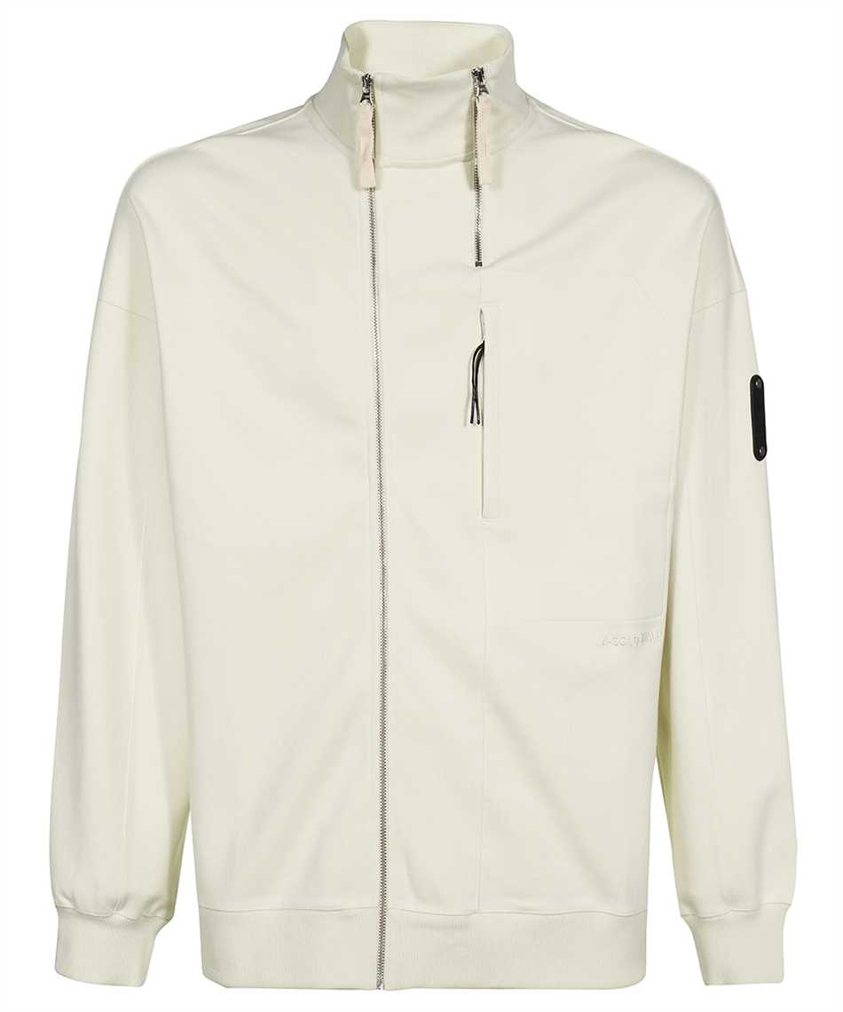 Full zip cotton hoodie