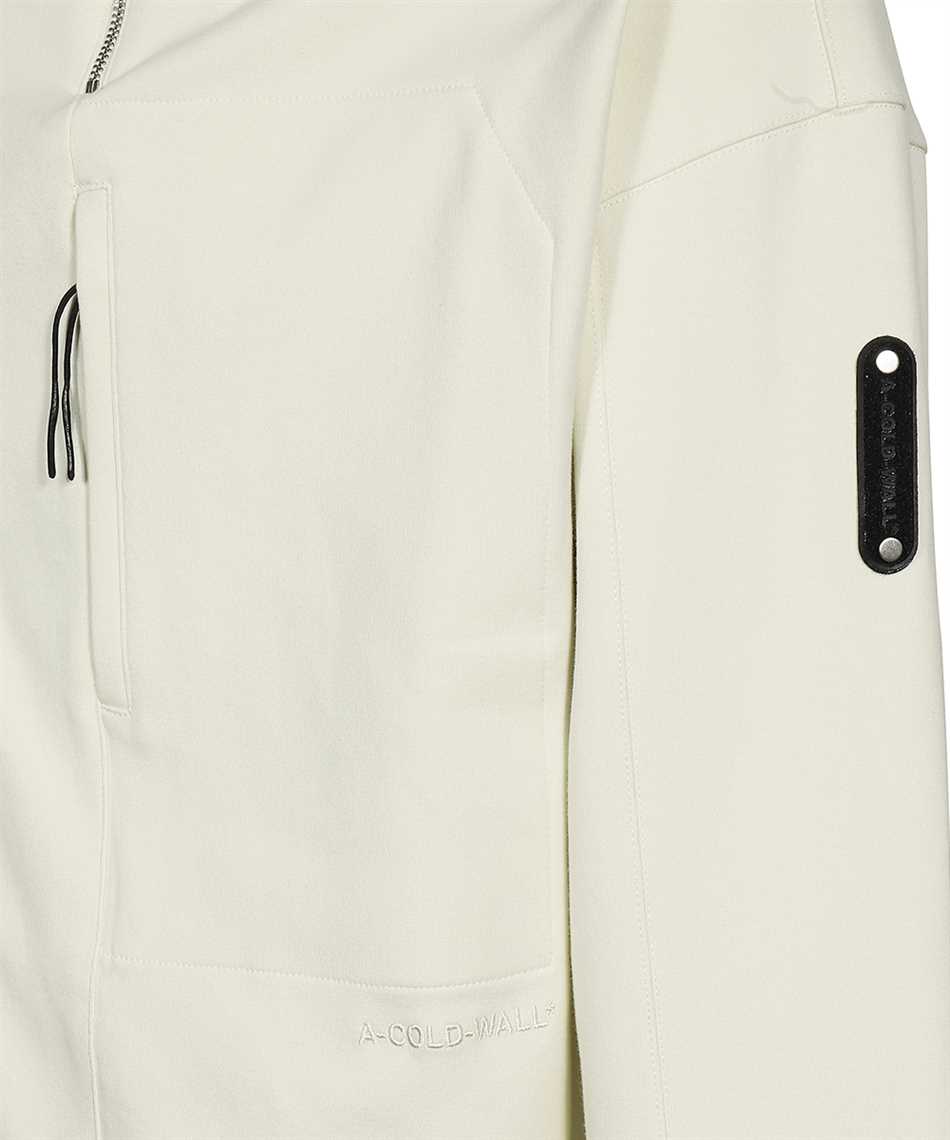 Full zip cotton hoodie