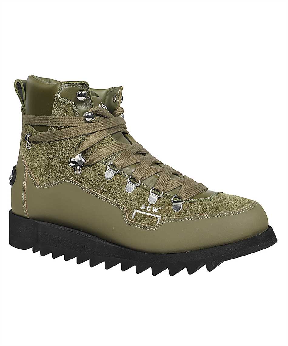Lace-up ankle boots