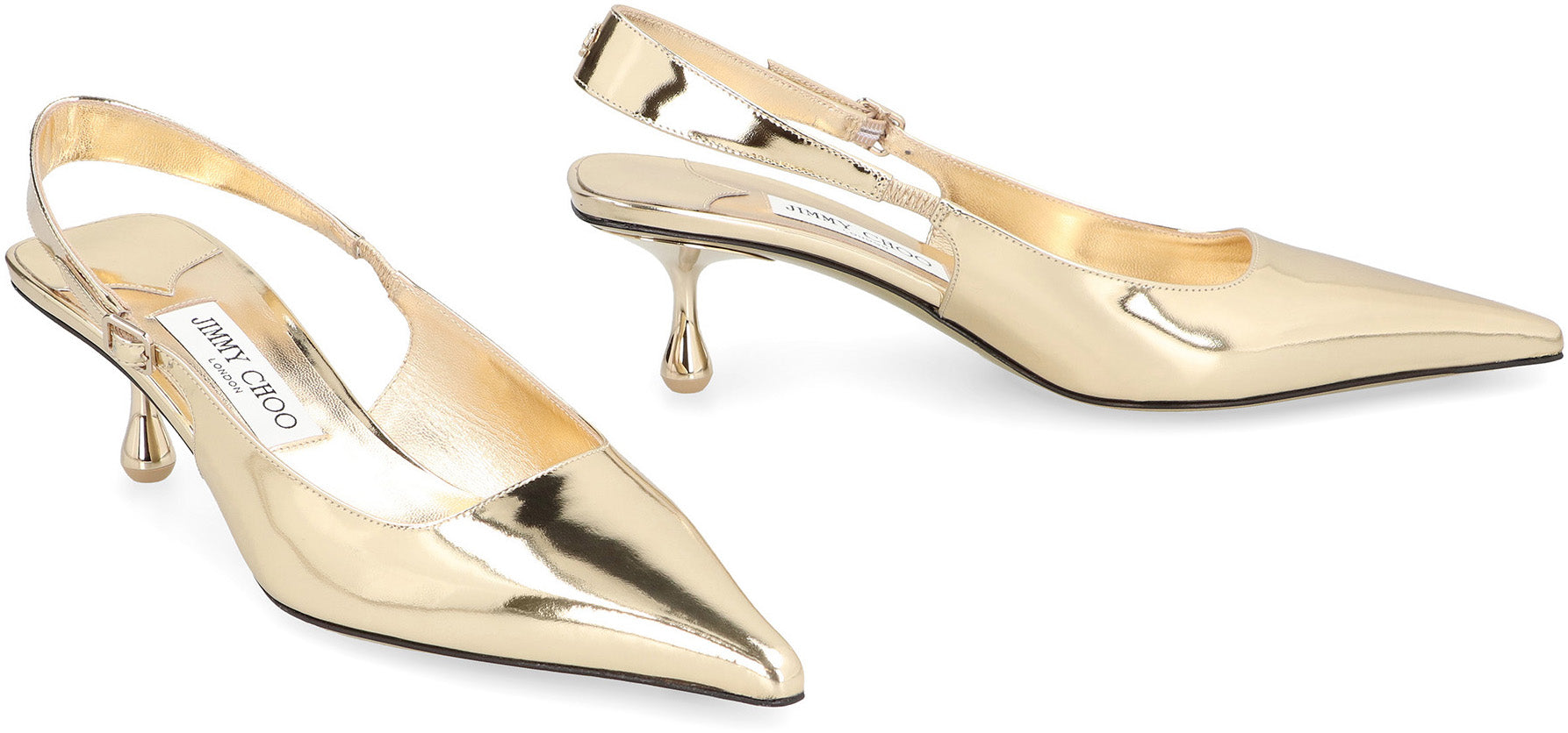 Amel Leather slingback pumps