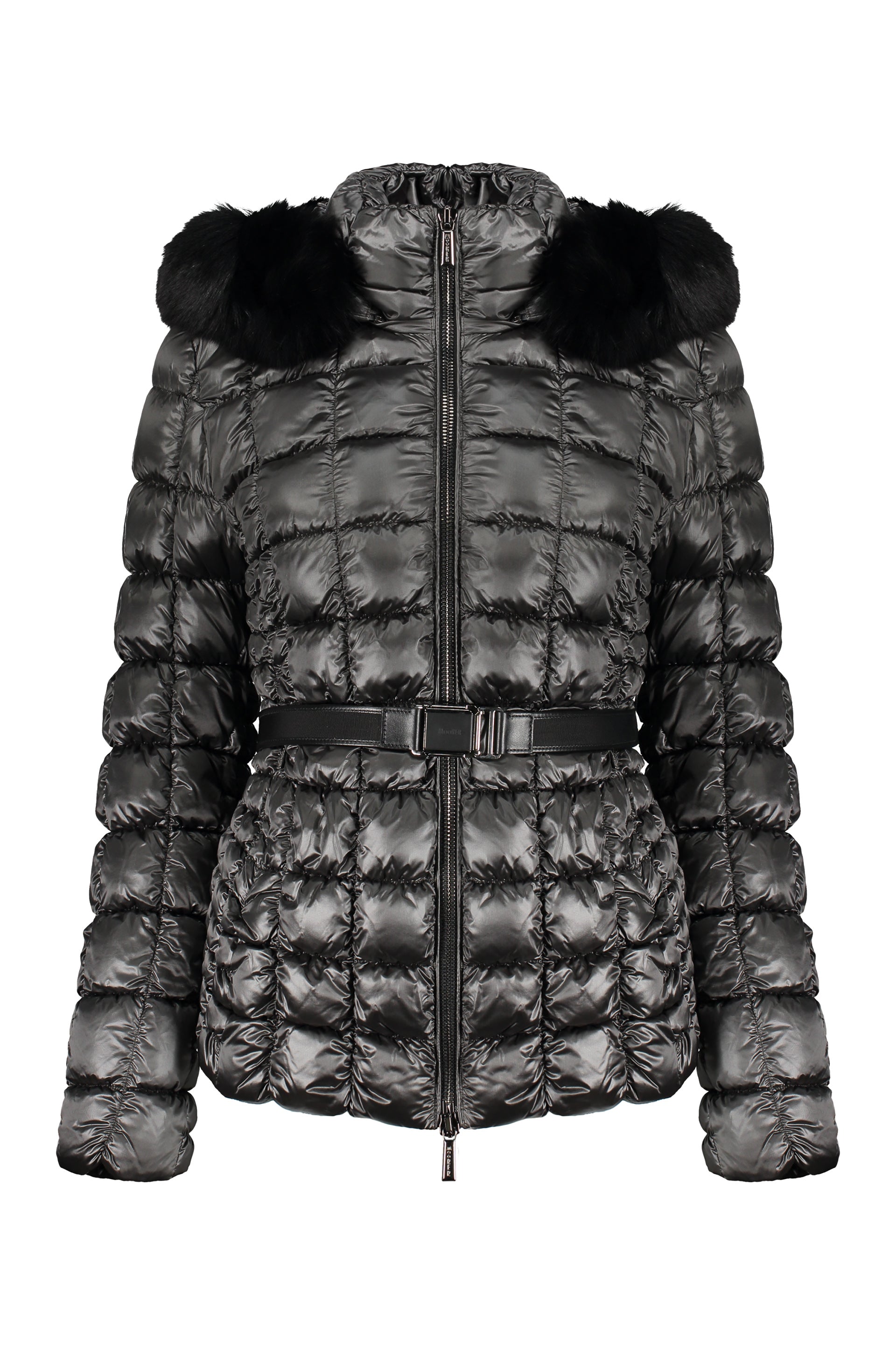 Detachable hood down jacket