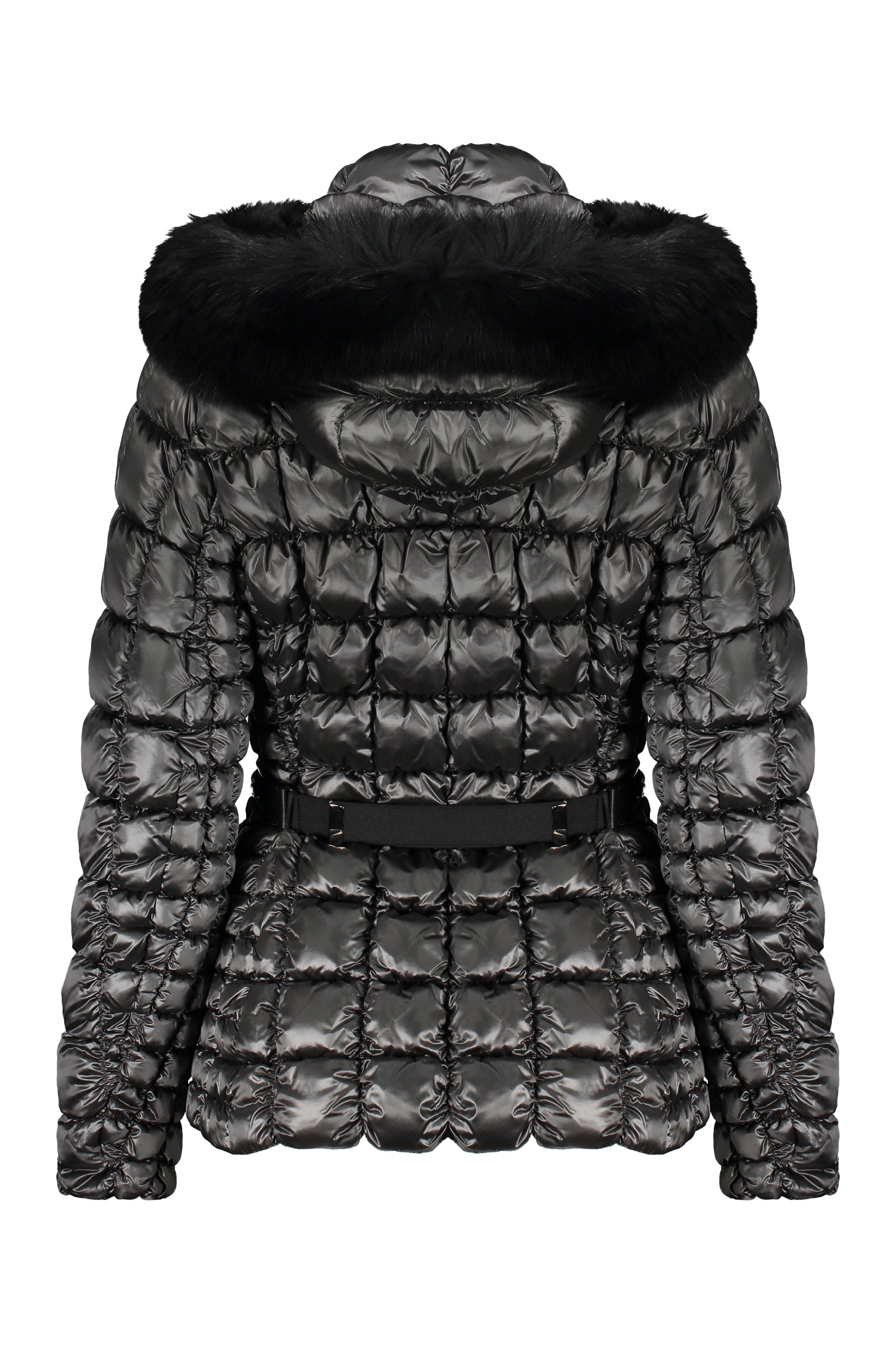Detachable hood down jacket