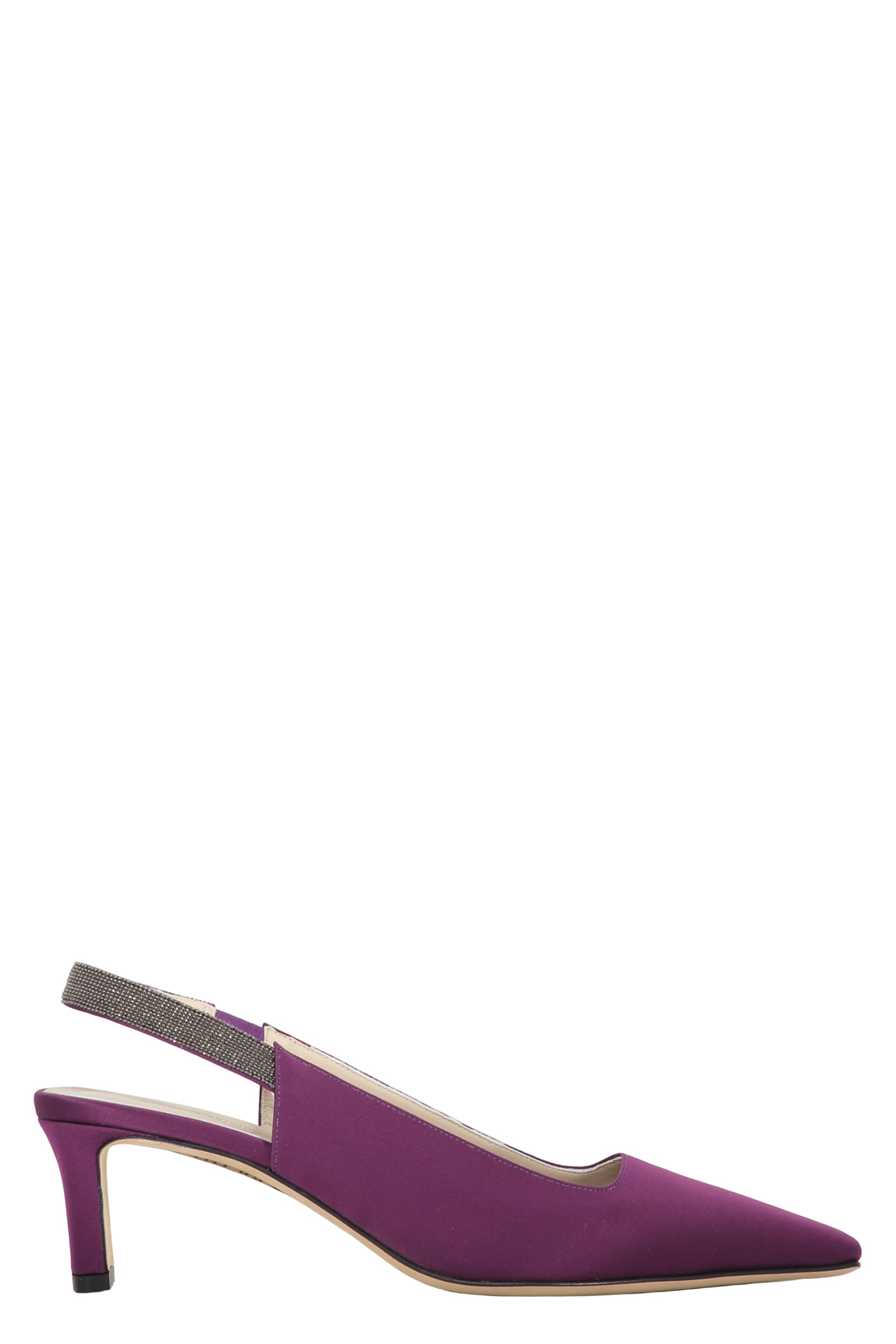 Pointy-toe slingbacks