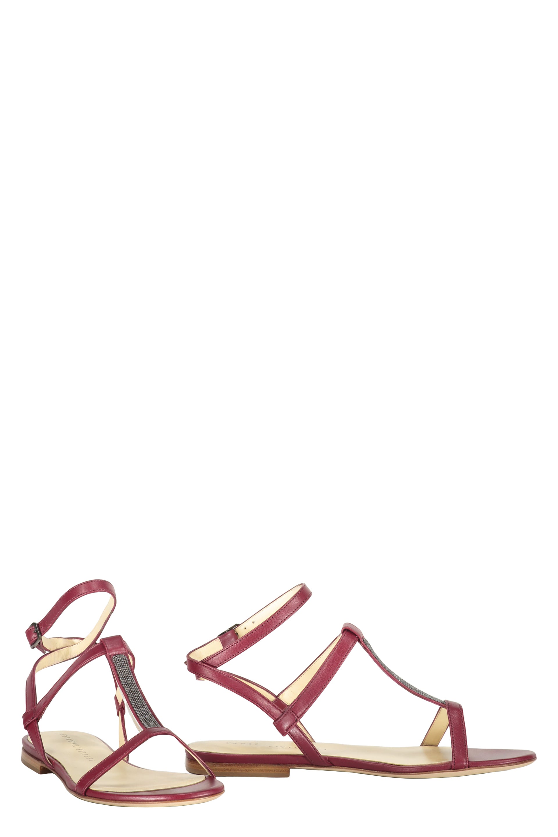 Leather sandals