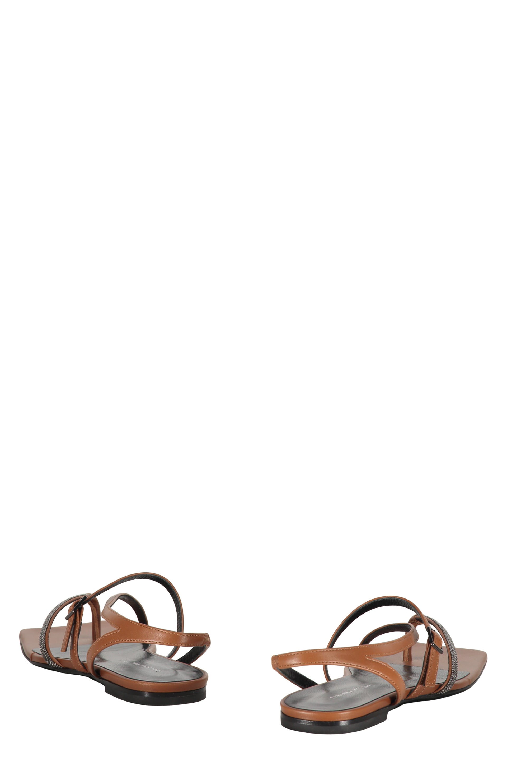 Leather sandals
