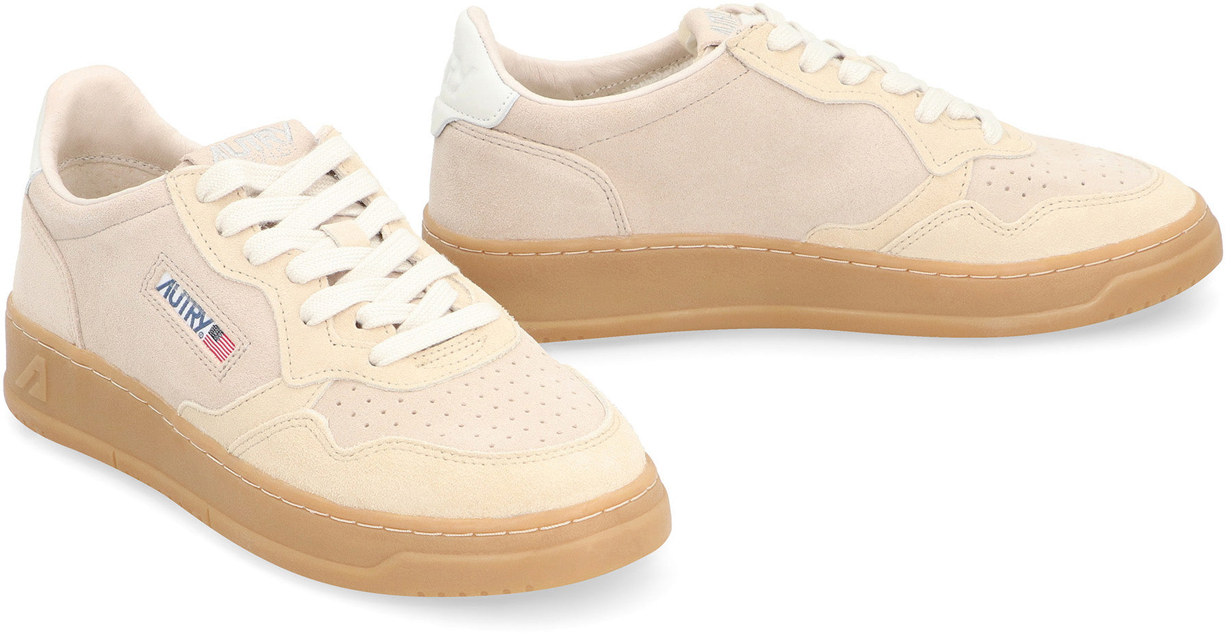Medalist suede sneakers