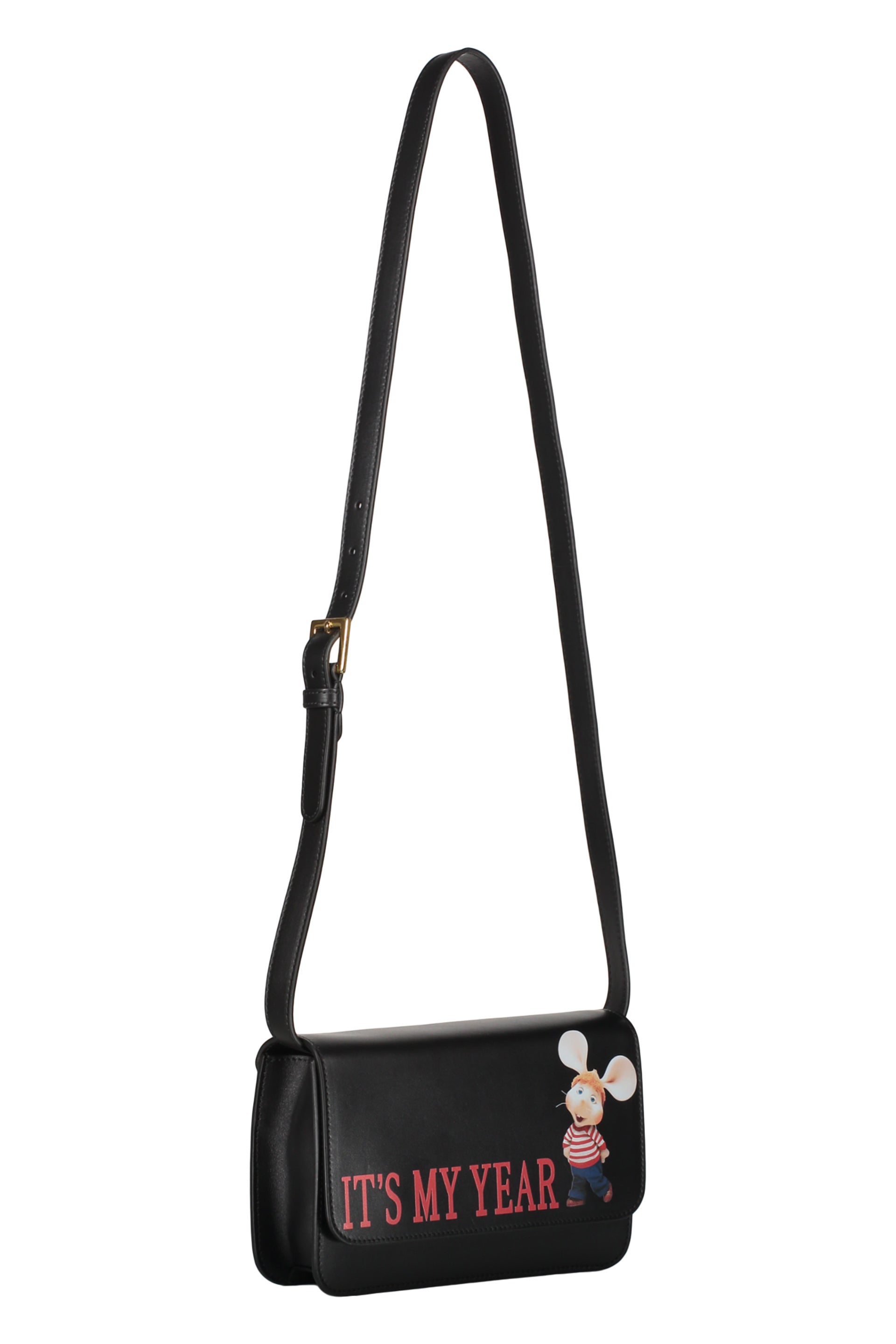 Leather crossbody bag