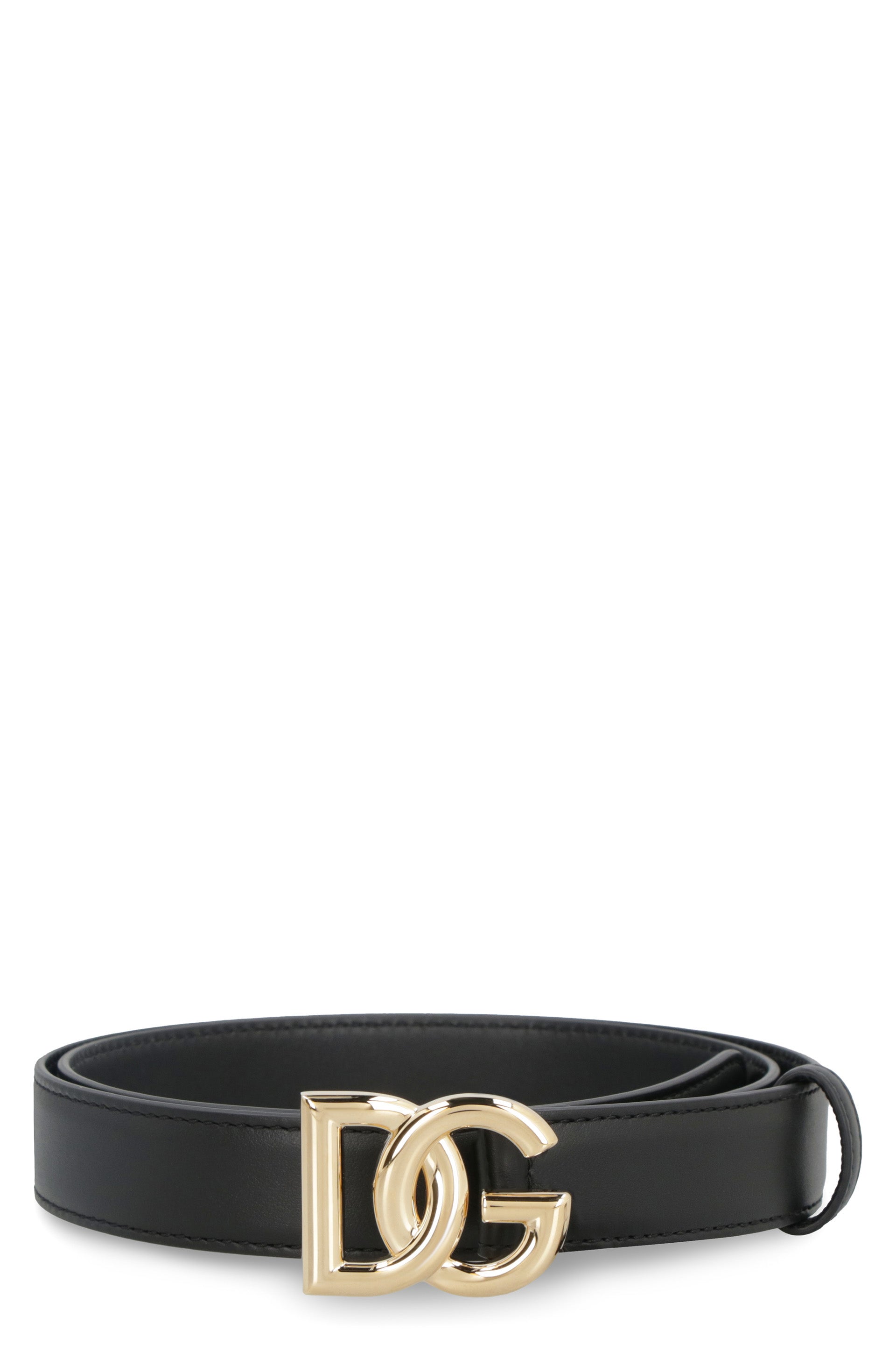 DG buckle leather belt