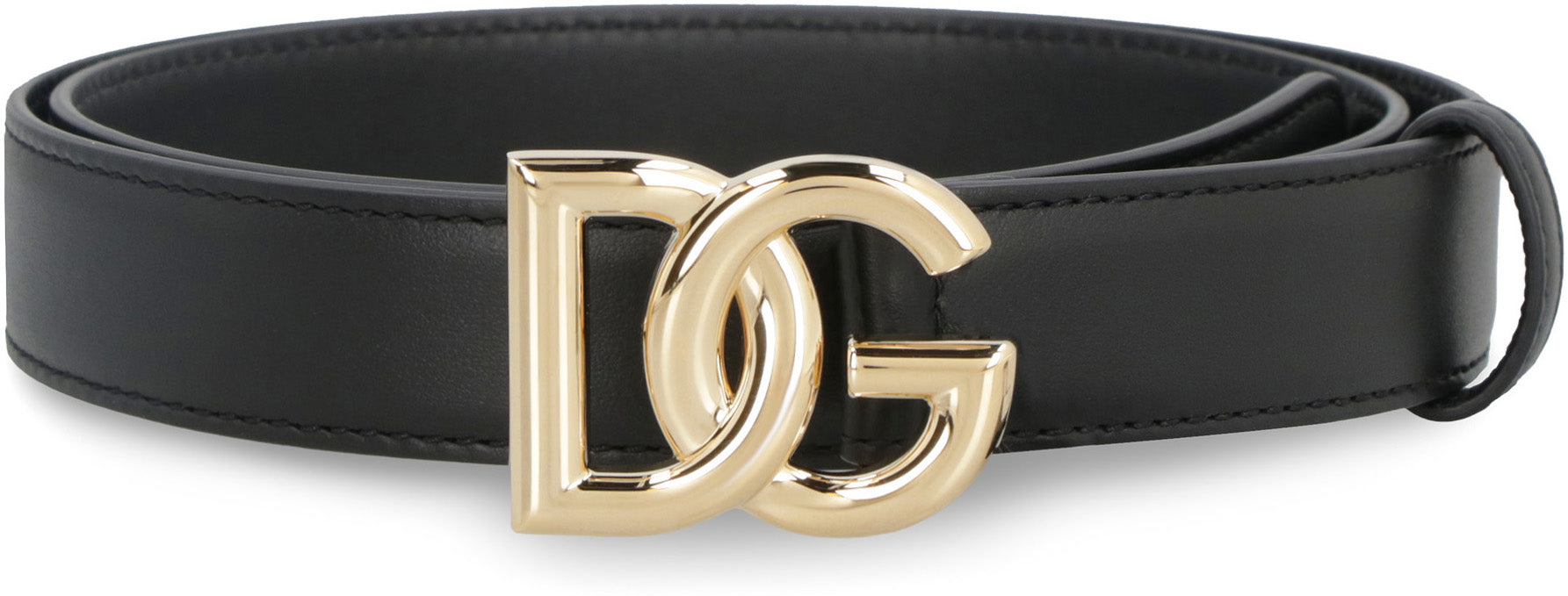 DG buckle leather belt