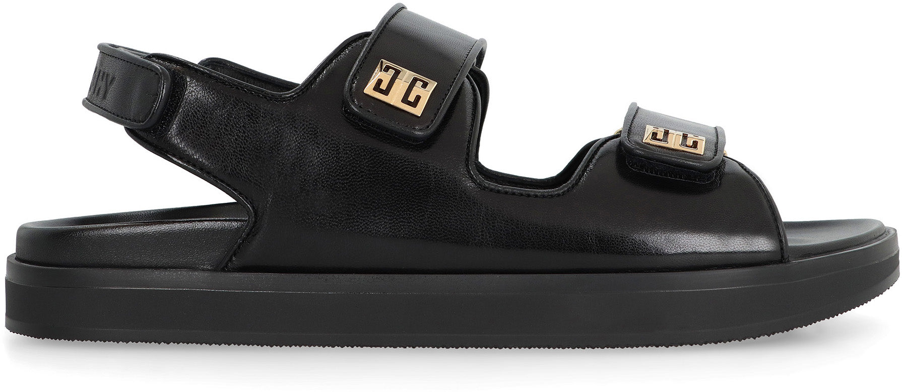 4G leather sandals