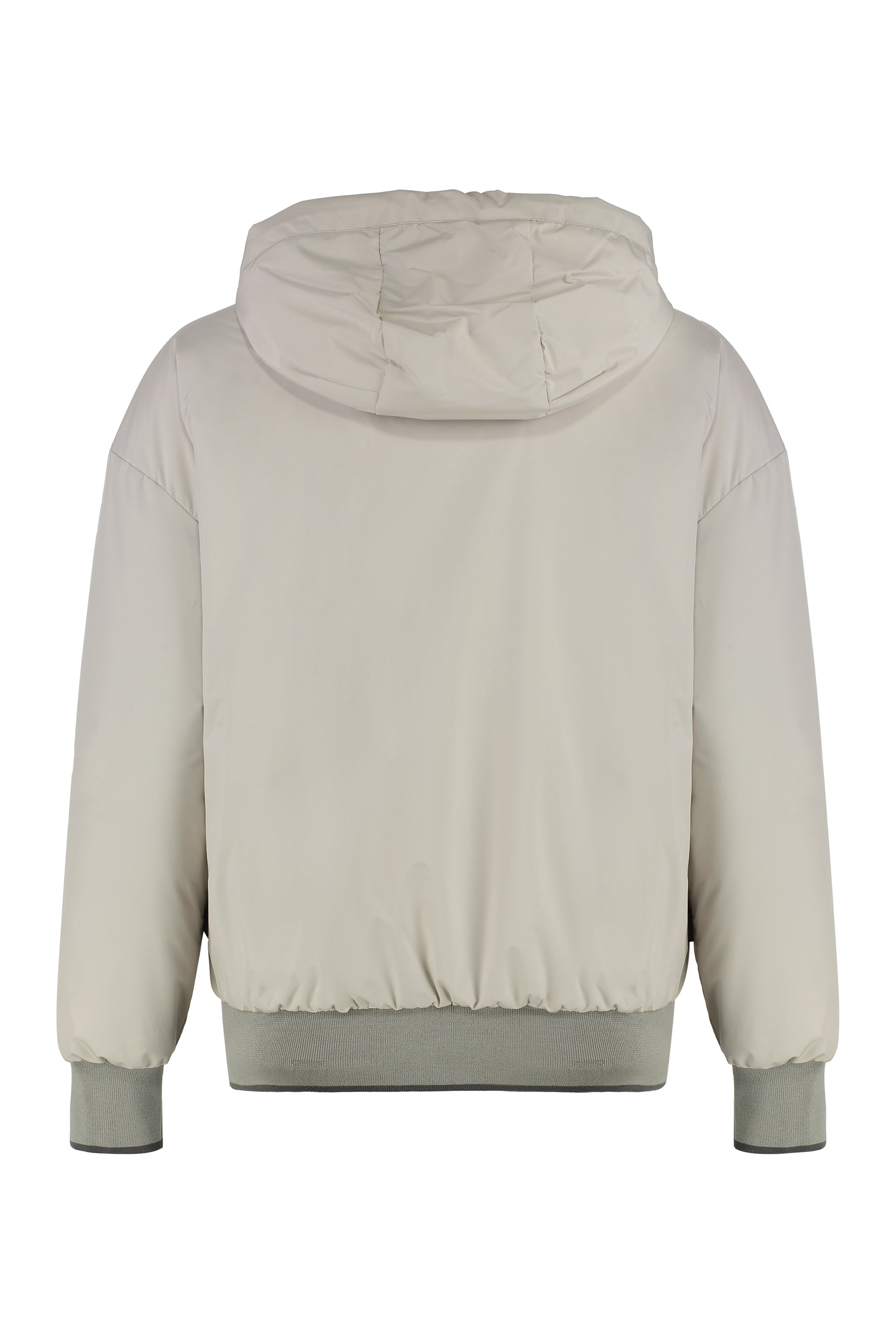 Becka Hooded bomber-style down jacket
