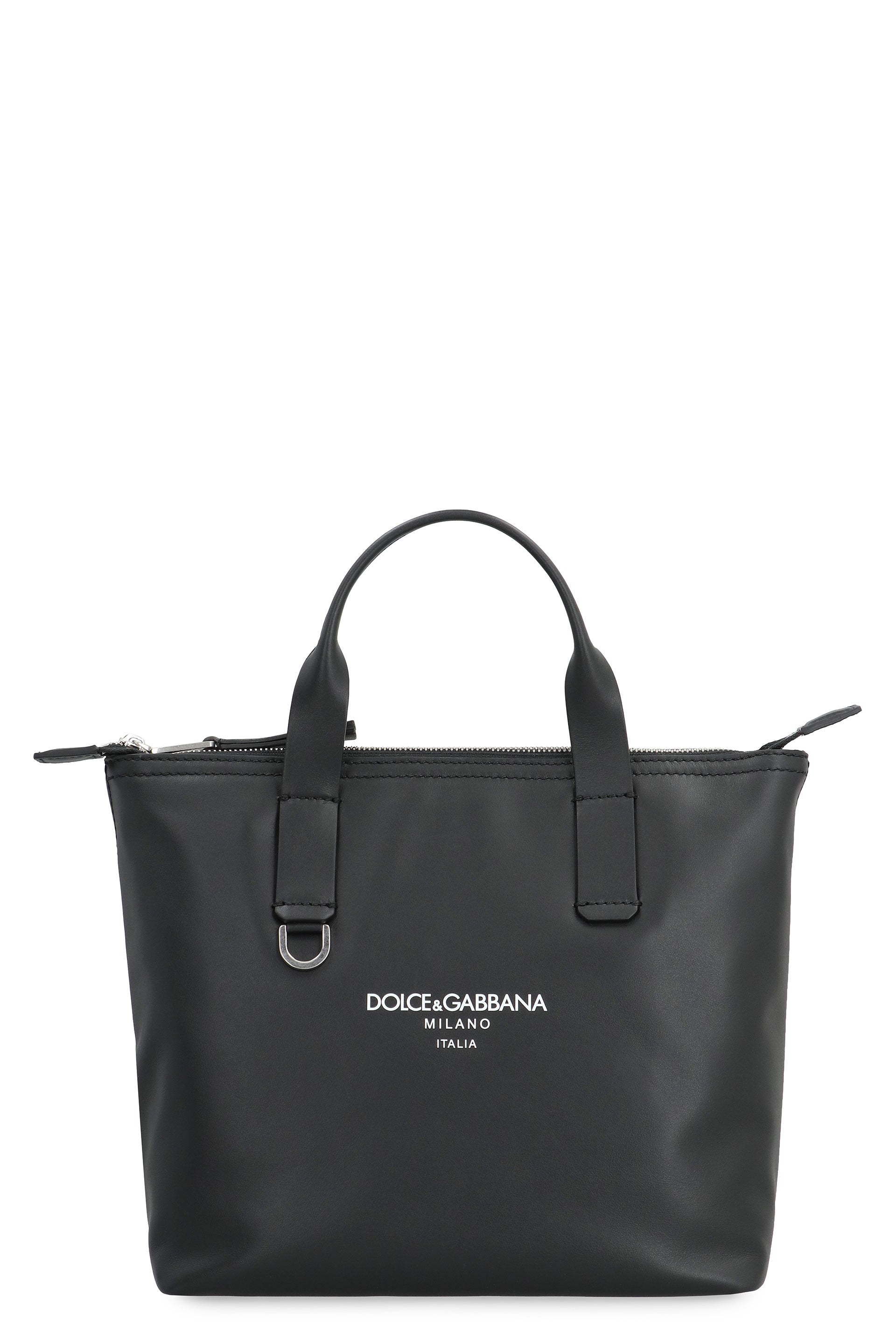 Piccola smooth leather tote bag