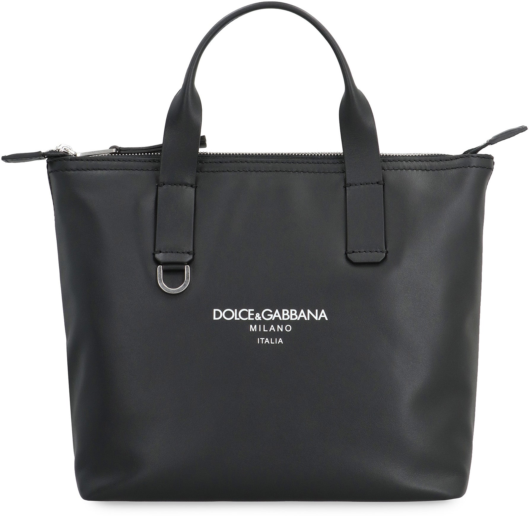 Piccola smooth leather tote bag