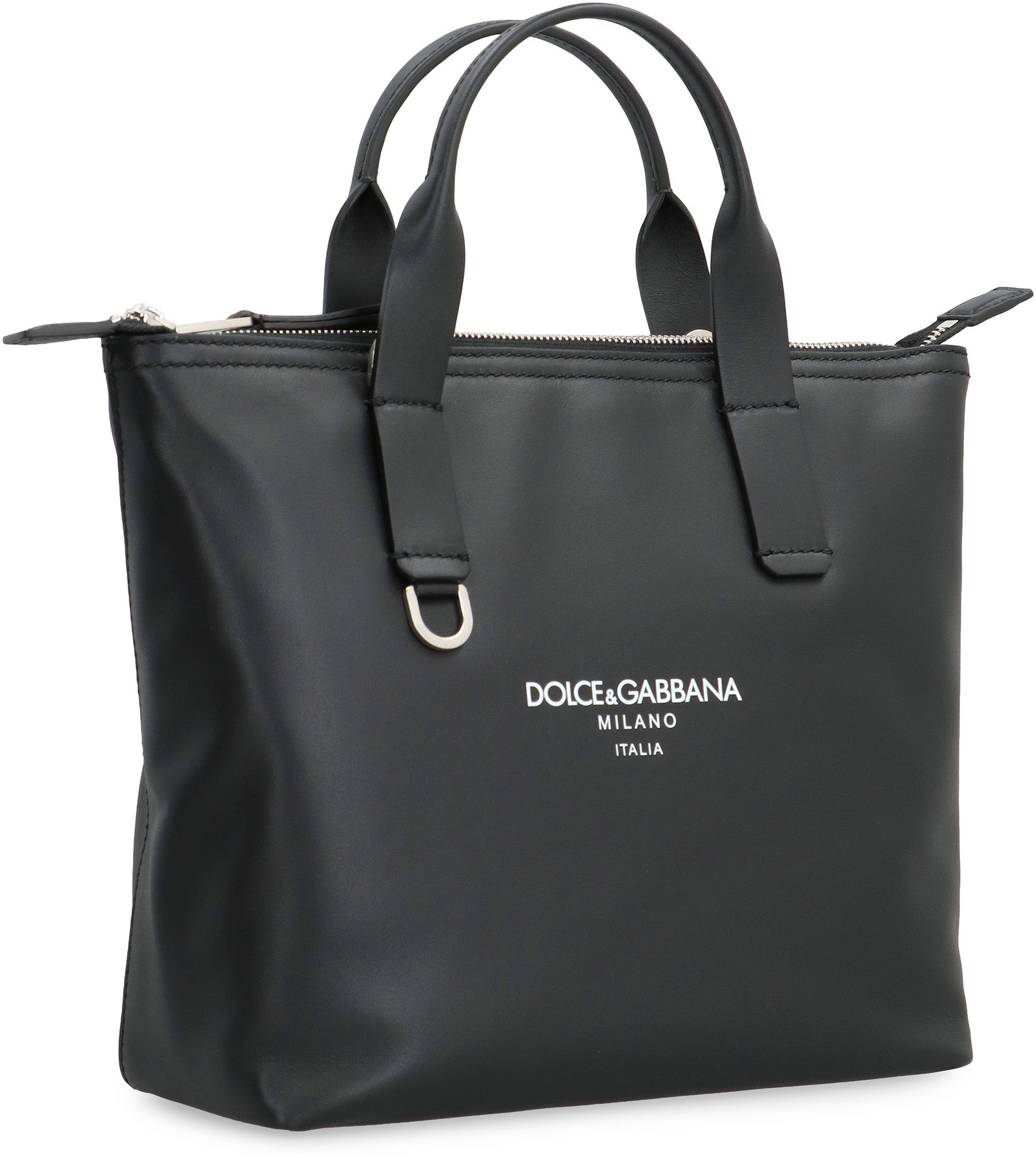 Piccola smooth leather tote bag
