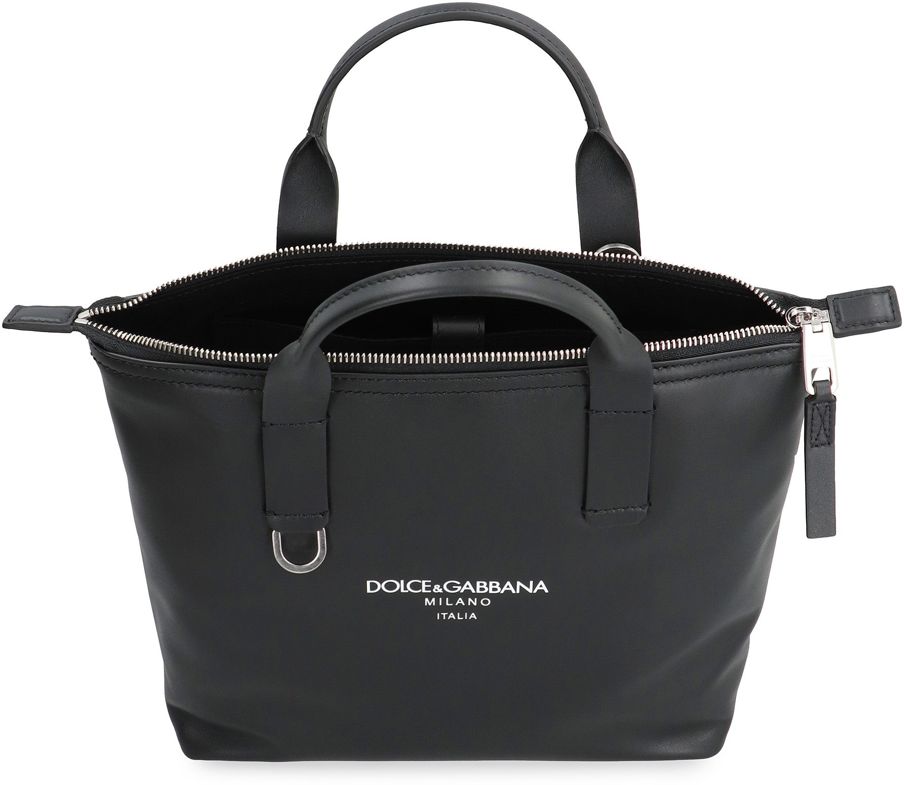 Piccola smooth leather tote bag