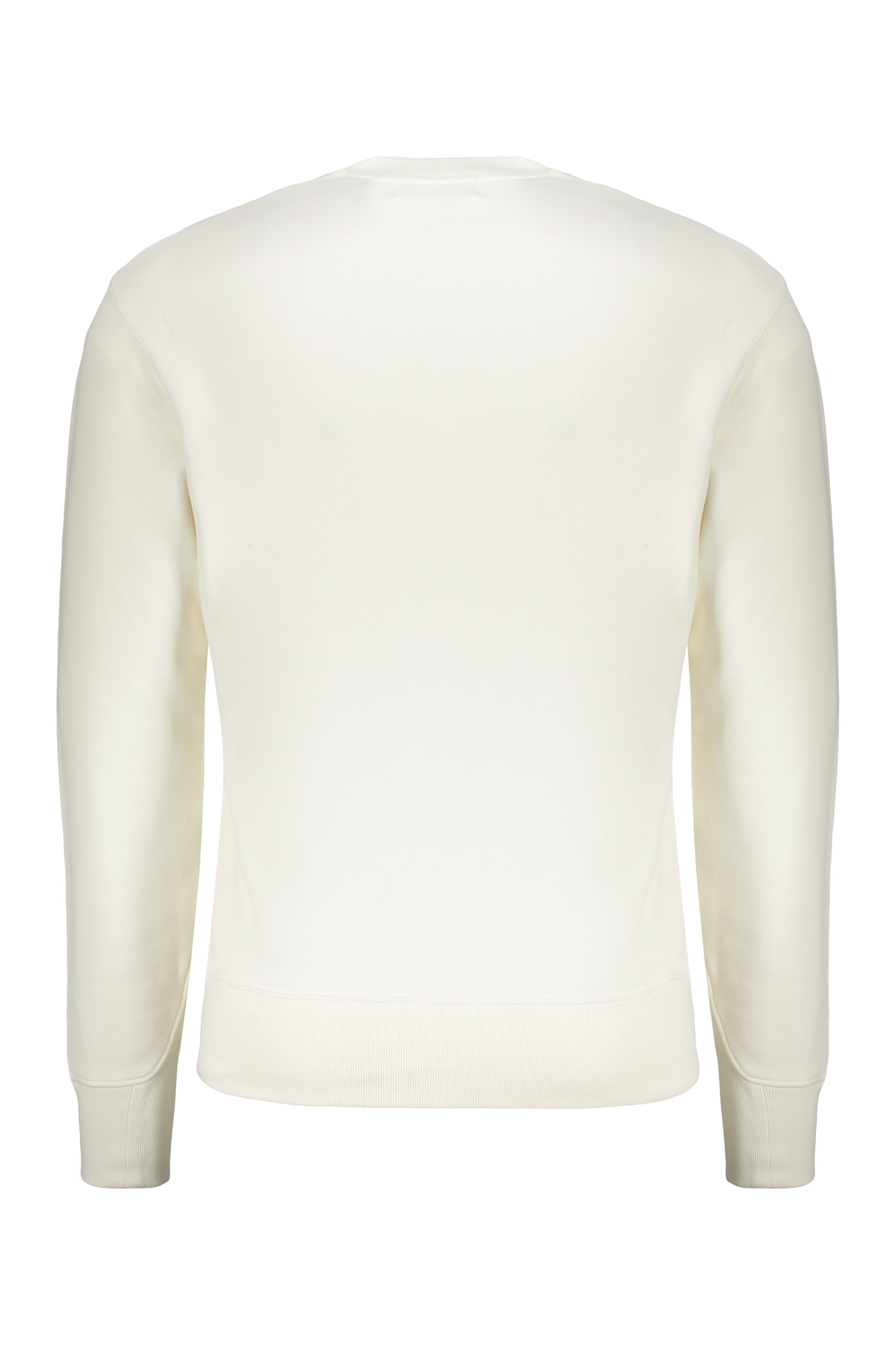 Logo embroidered cotton sweatshirt