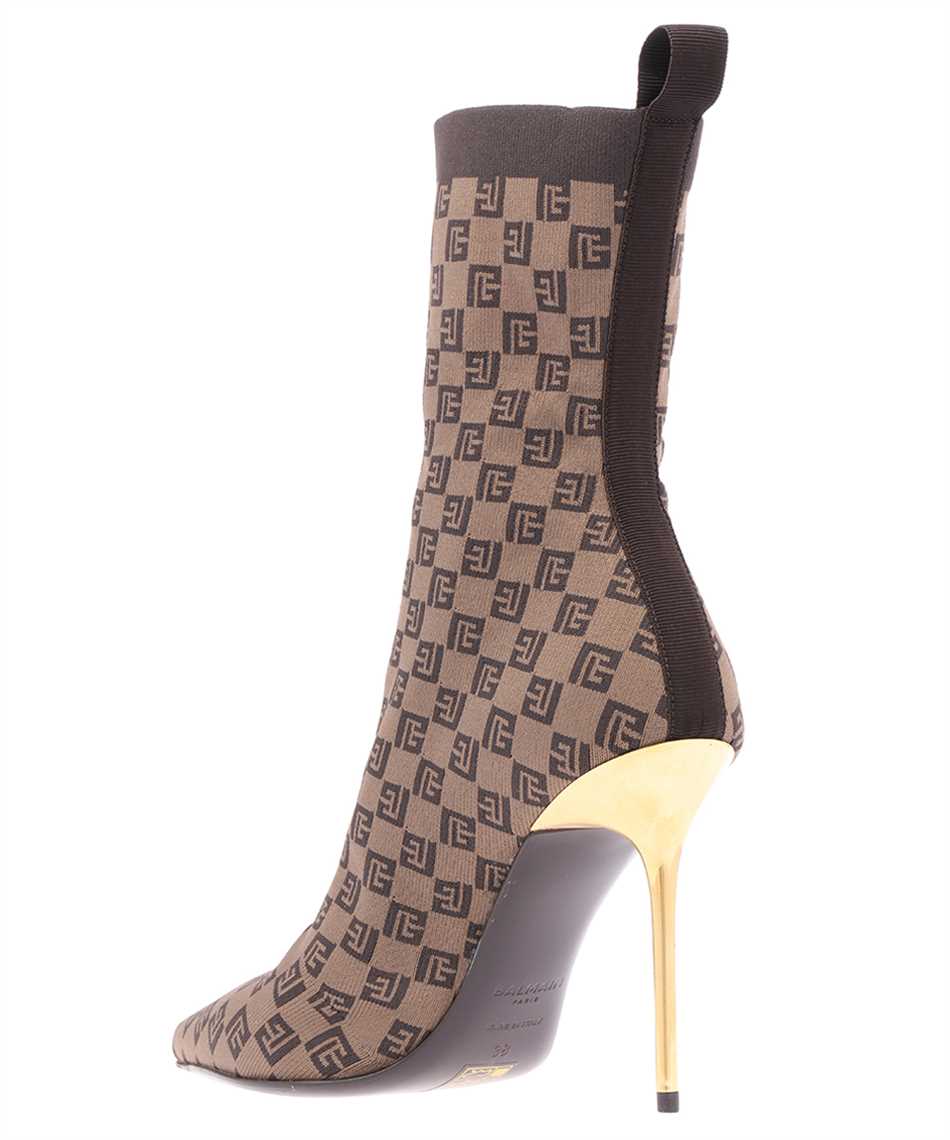 Fabric ankle boots