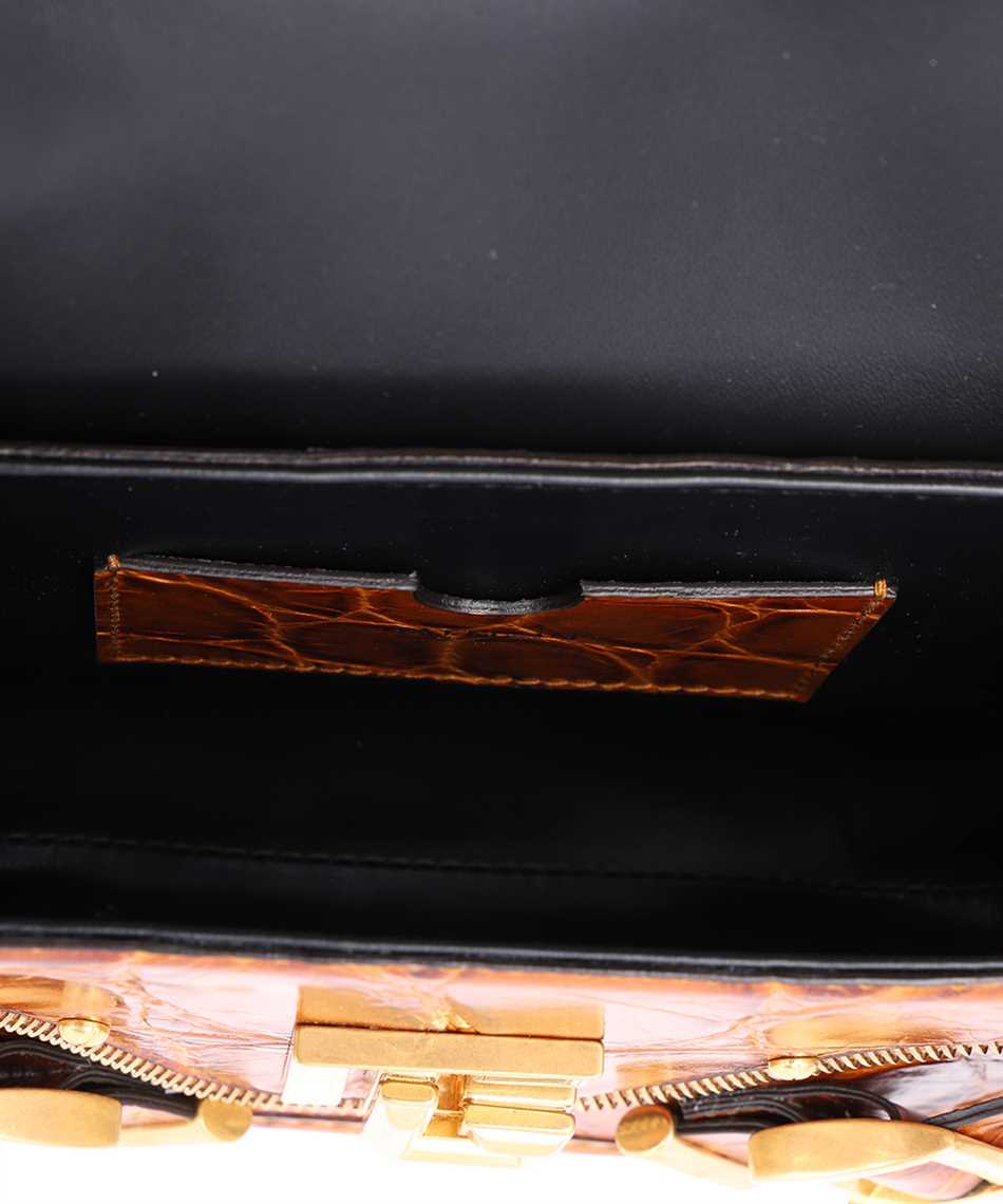 Leather shoulder bag