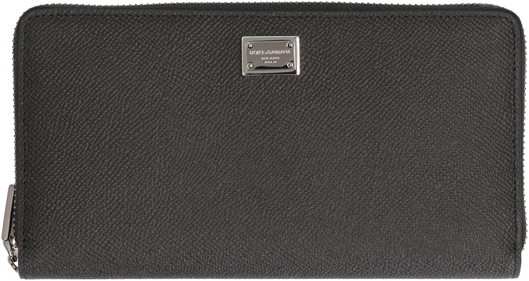 Leather zip around wallet