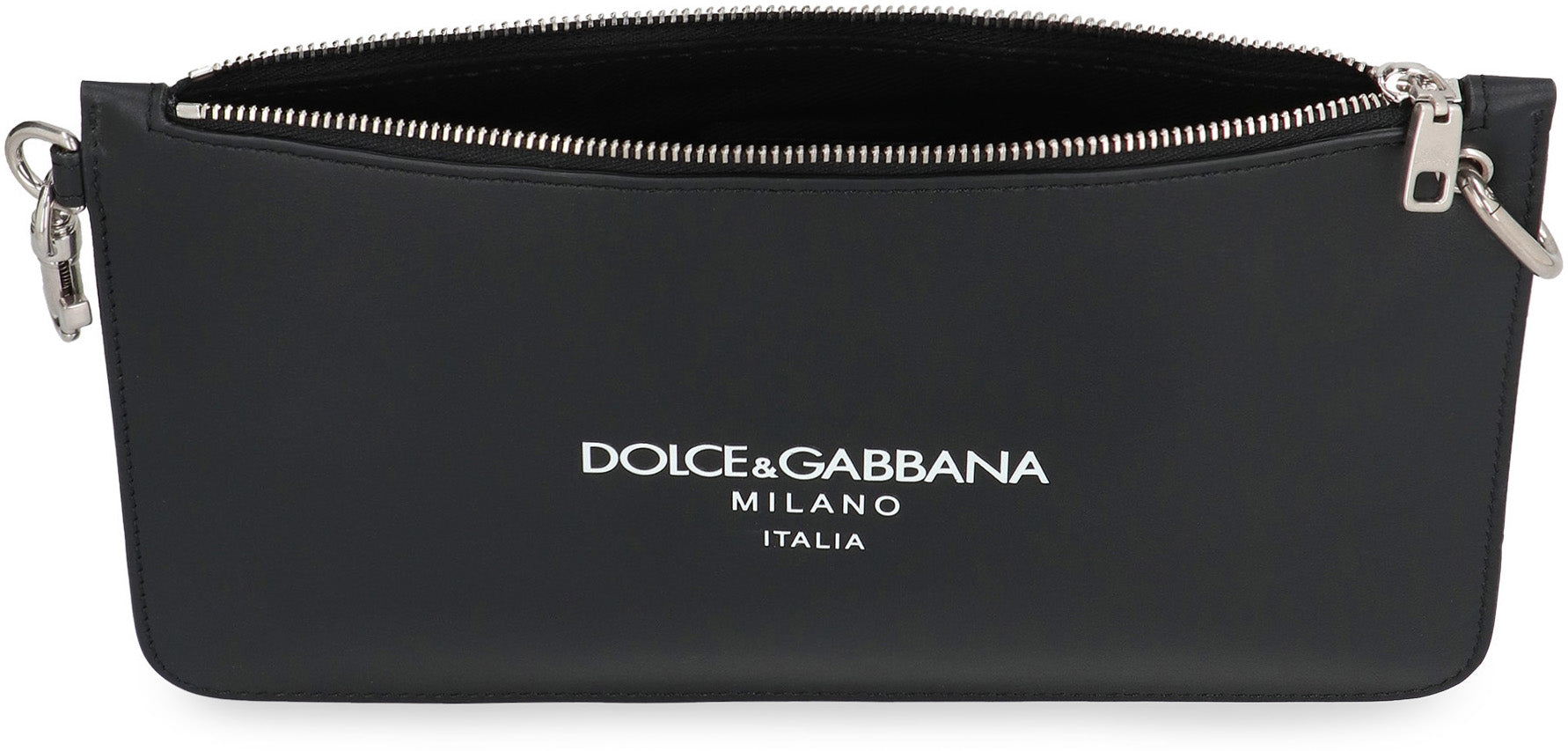 Necessaire Leather flat pouch