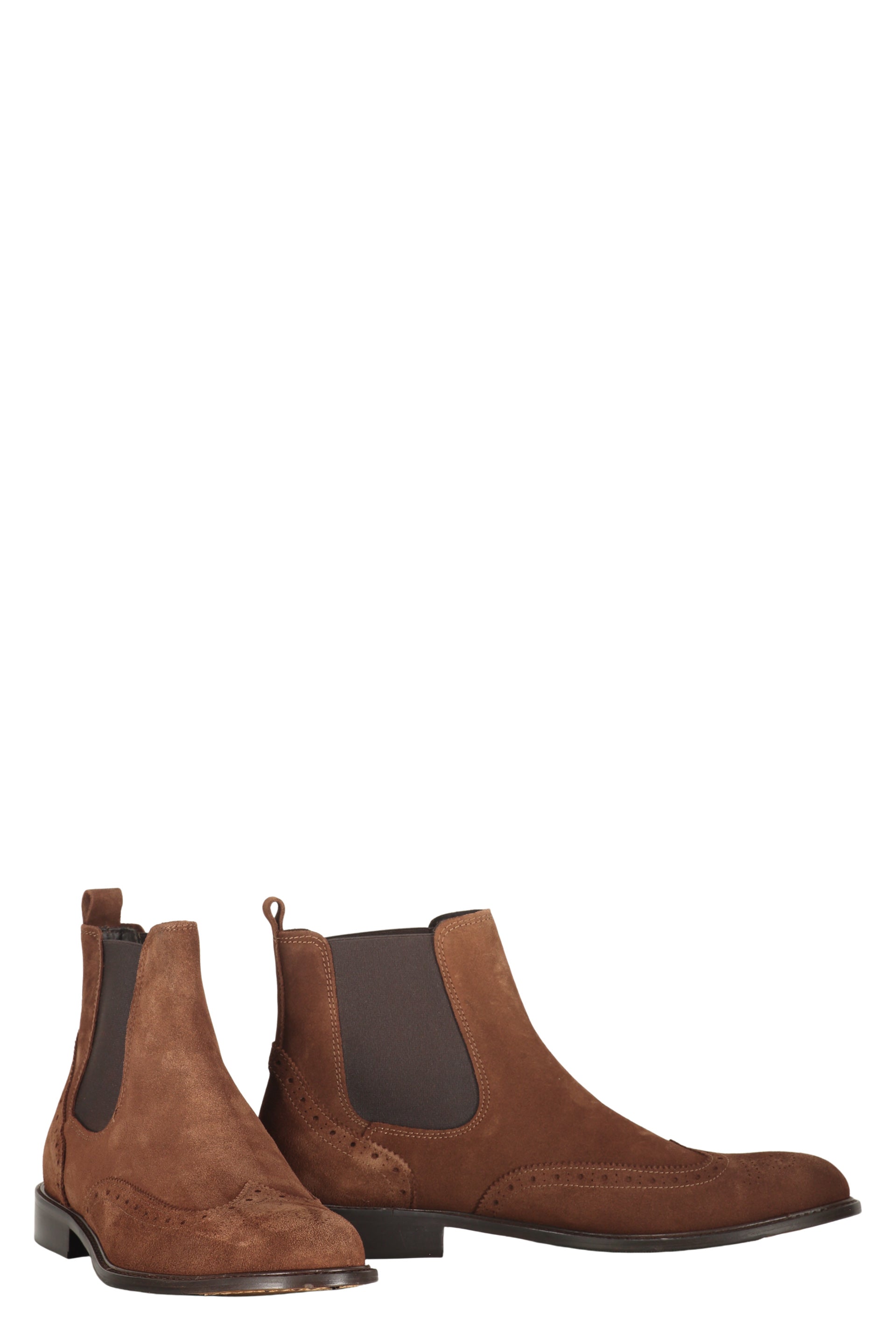 Suede Chelsea boots