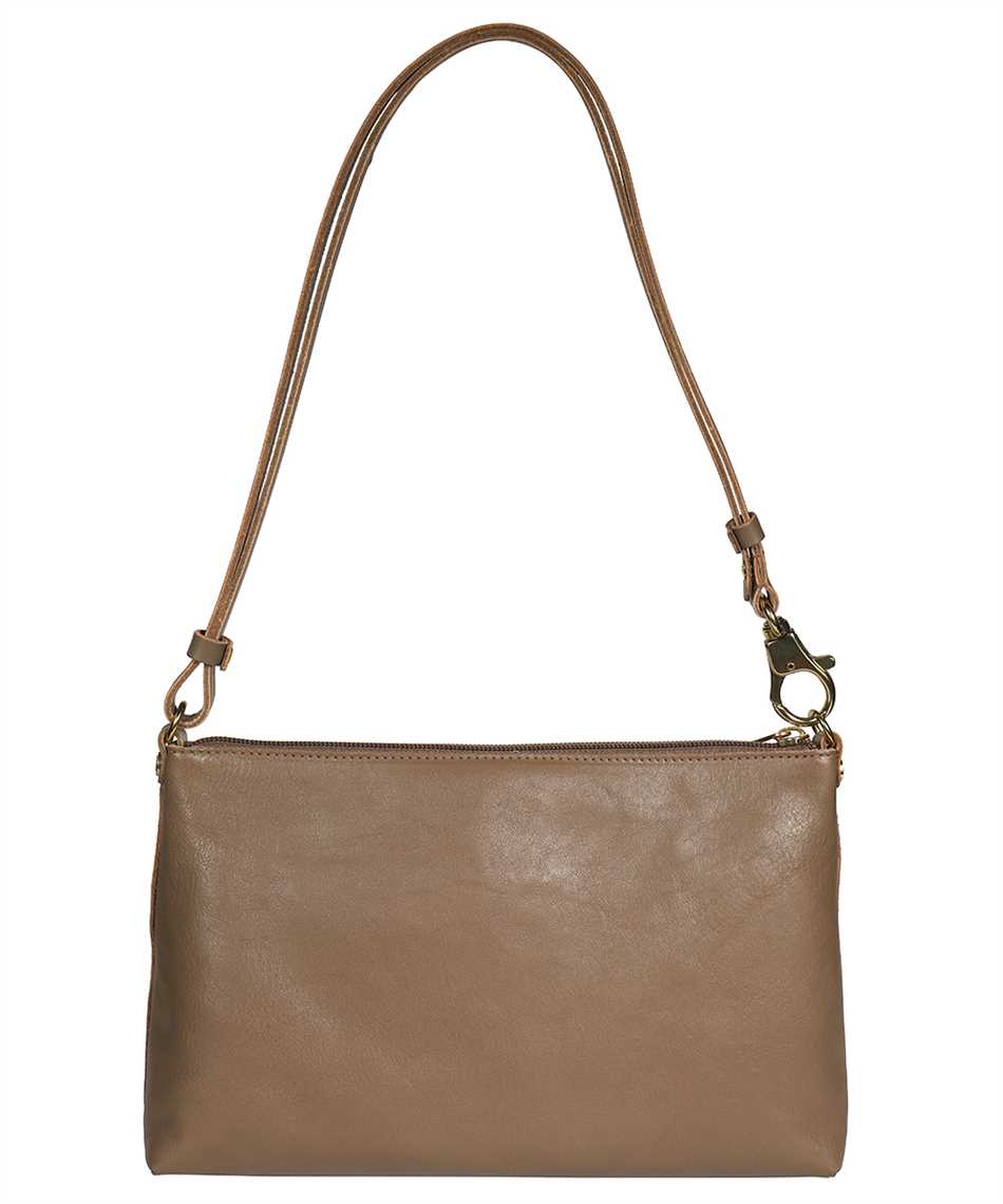 Leather shoulder bag