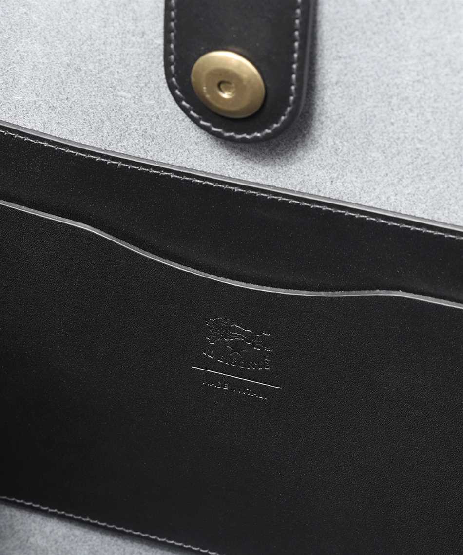 Leather tote