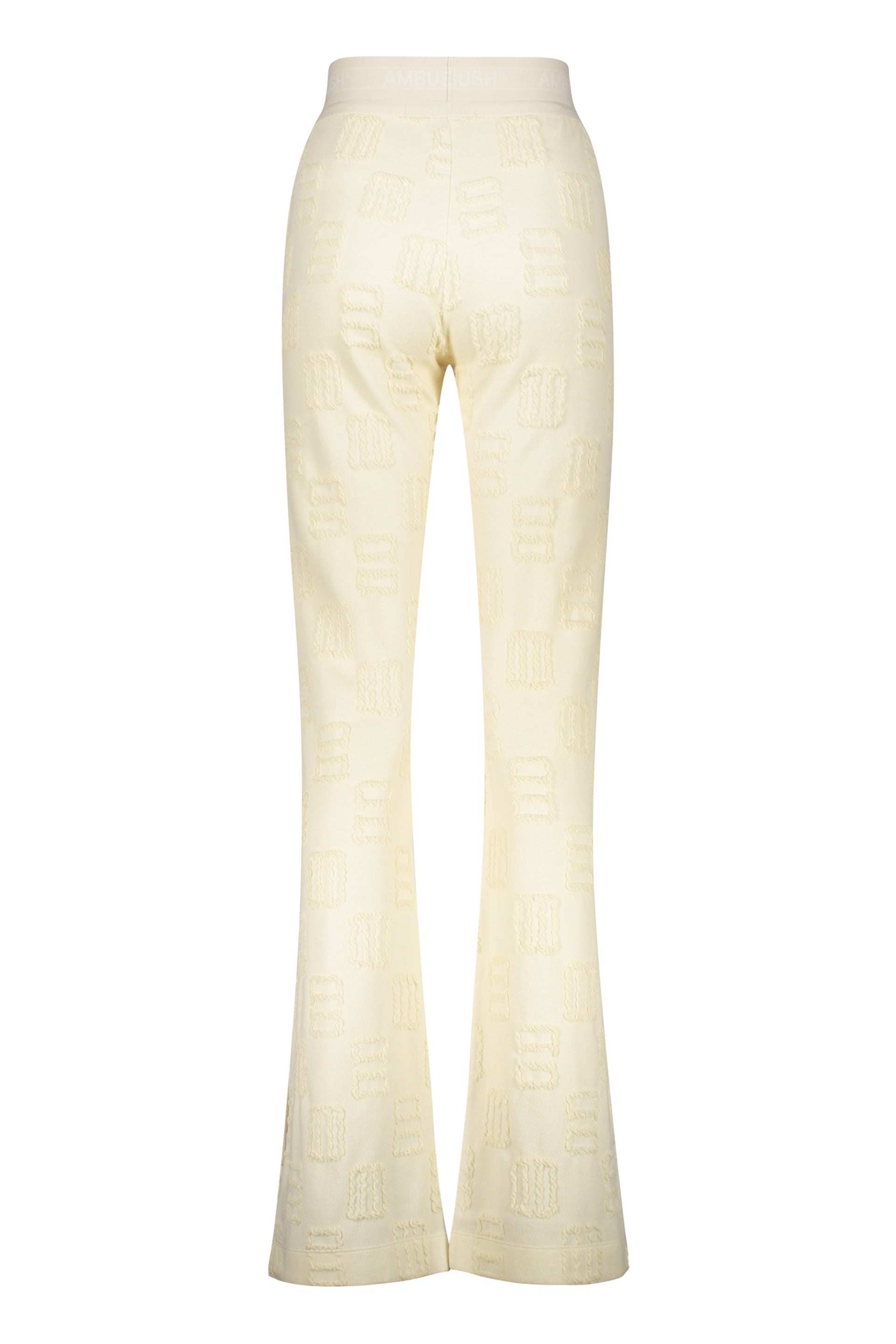 Wool blend trousers