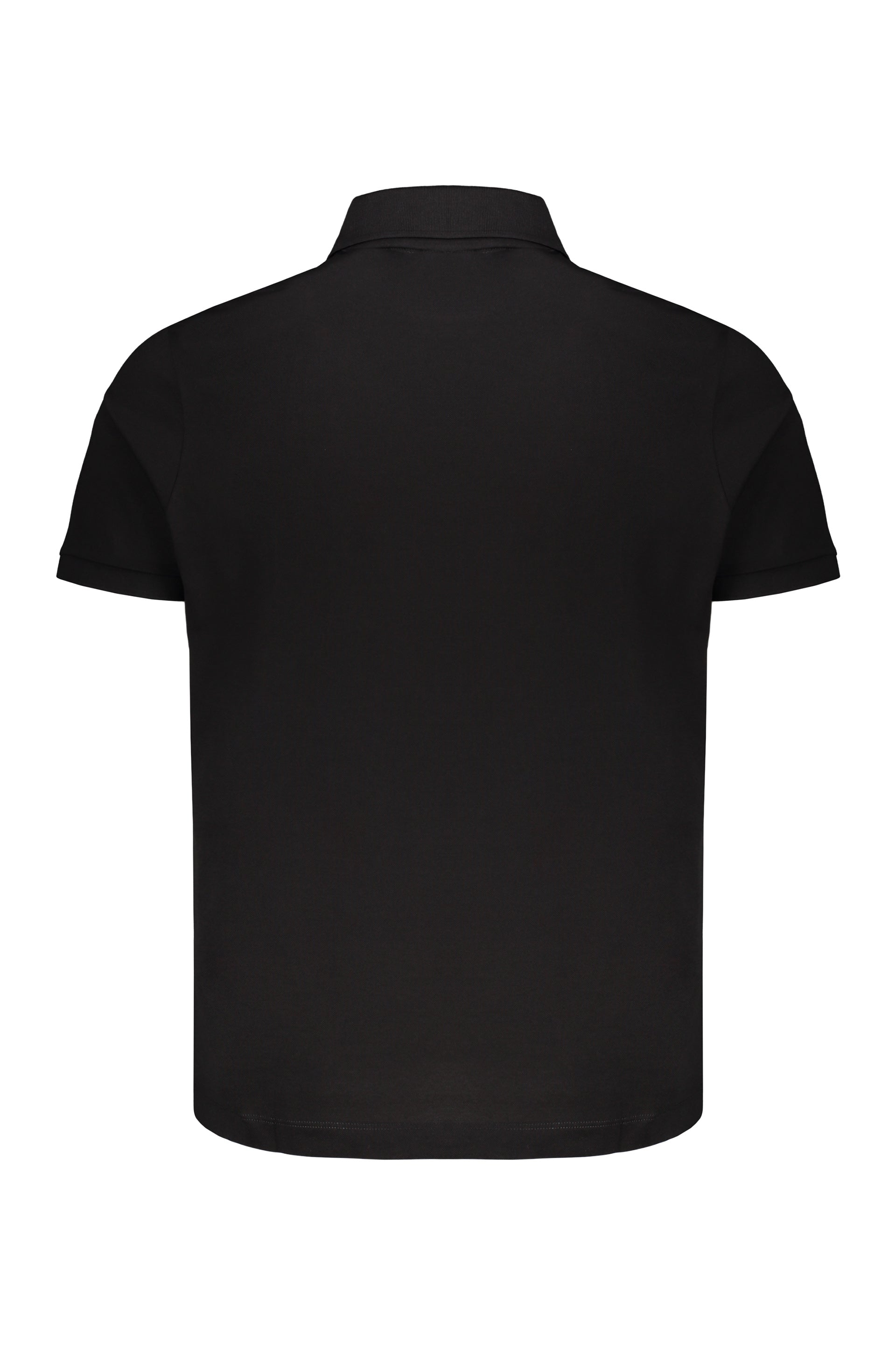 Short sleeve cotton polo shirt
